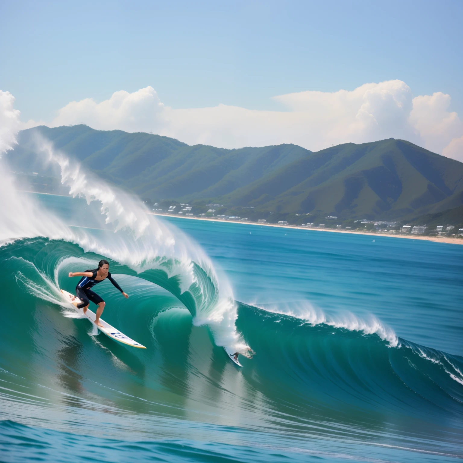 夏天、Mare、surfing