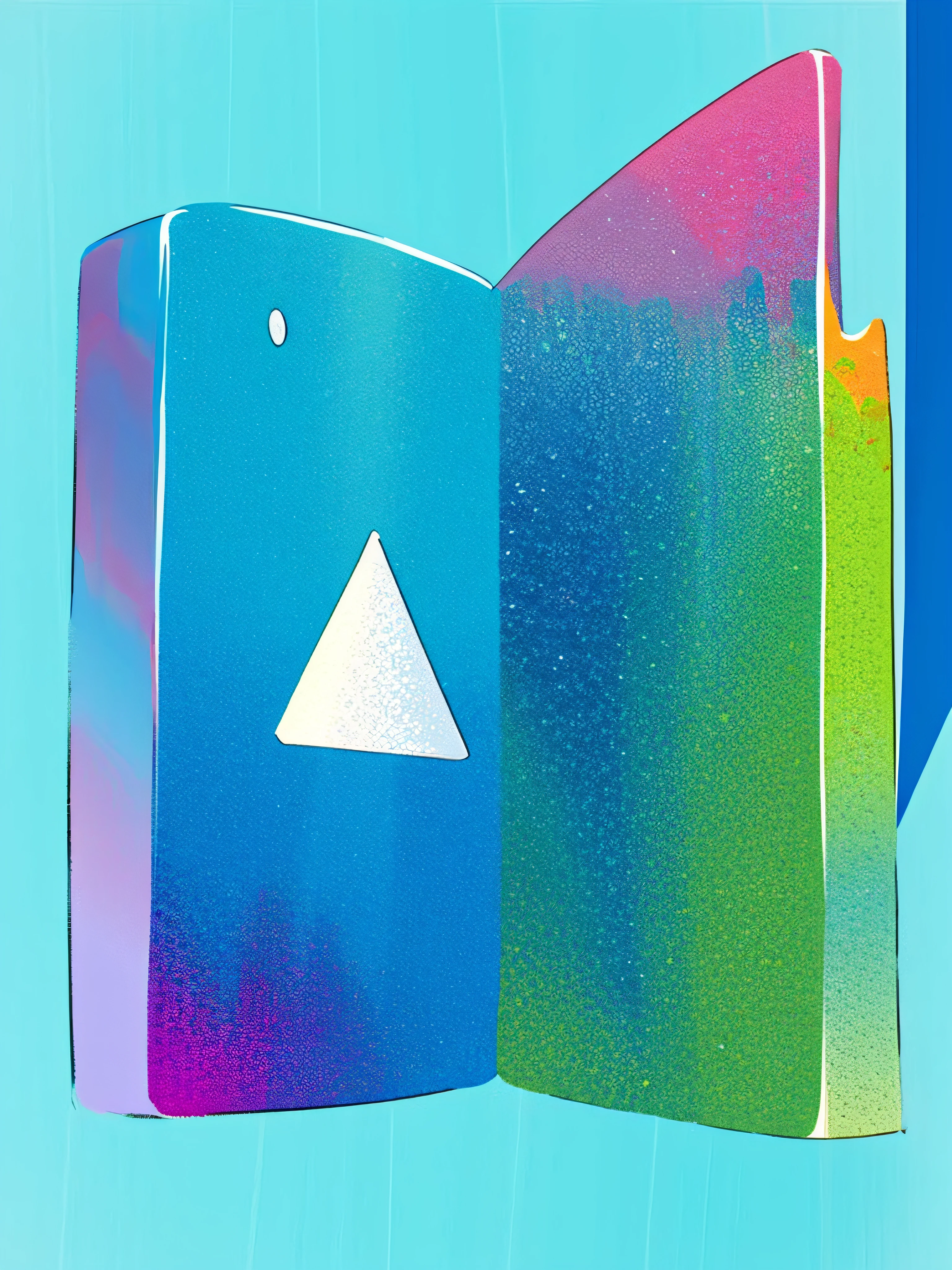 holographic,Coral tones,Use abstract patterns or textures that are related to art or museum themes,This could be something like a canvas texture, brush strokes, or art-related symbols arranged in an aesthetically pleasing manner,