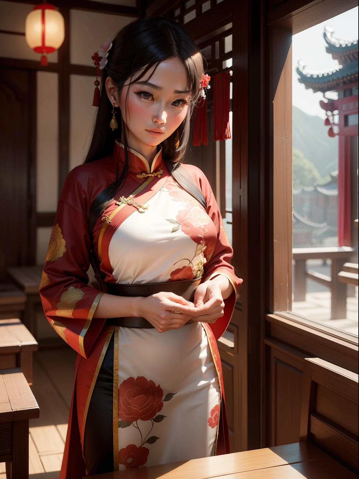 woman, China, ancient, traditional