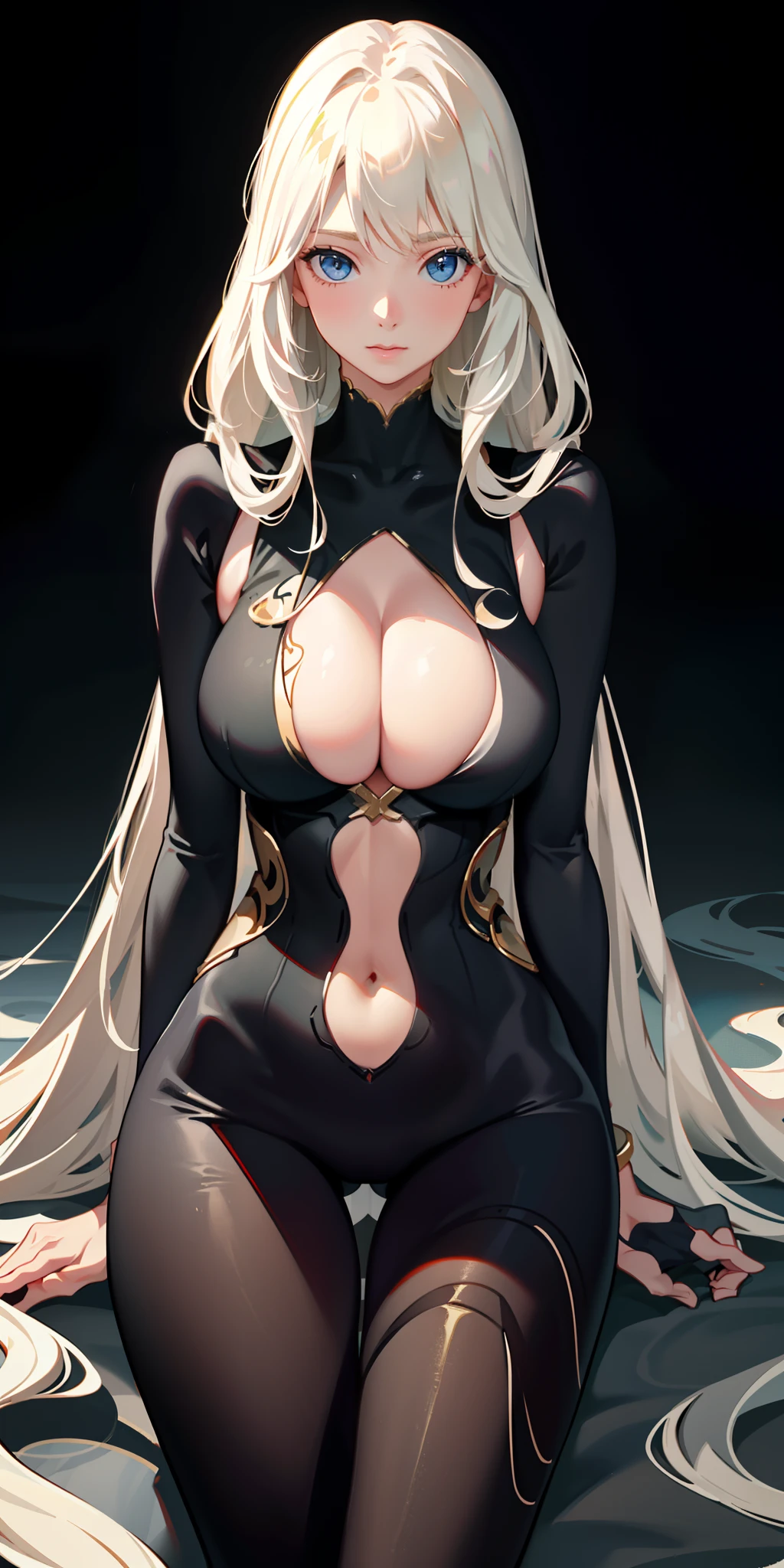 Best quality, (Photorealistic:1.2), Hyper-Resolution, long whitr hair,long leges,Ultra-realistic 8K CG,Flawless face,flawless perfection,full bodyesbian,One-piece tights,huge tit,Huge breasts,A sagging breast,long leges,Slim,being thin,tightsuit,Lower chest position,Swollen breasts,crisp breasts,Breasts during lactation,Lactation