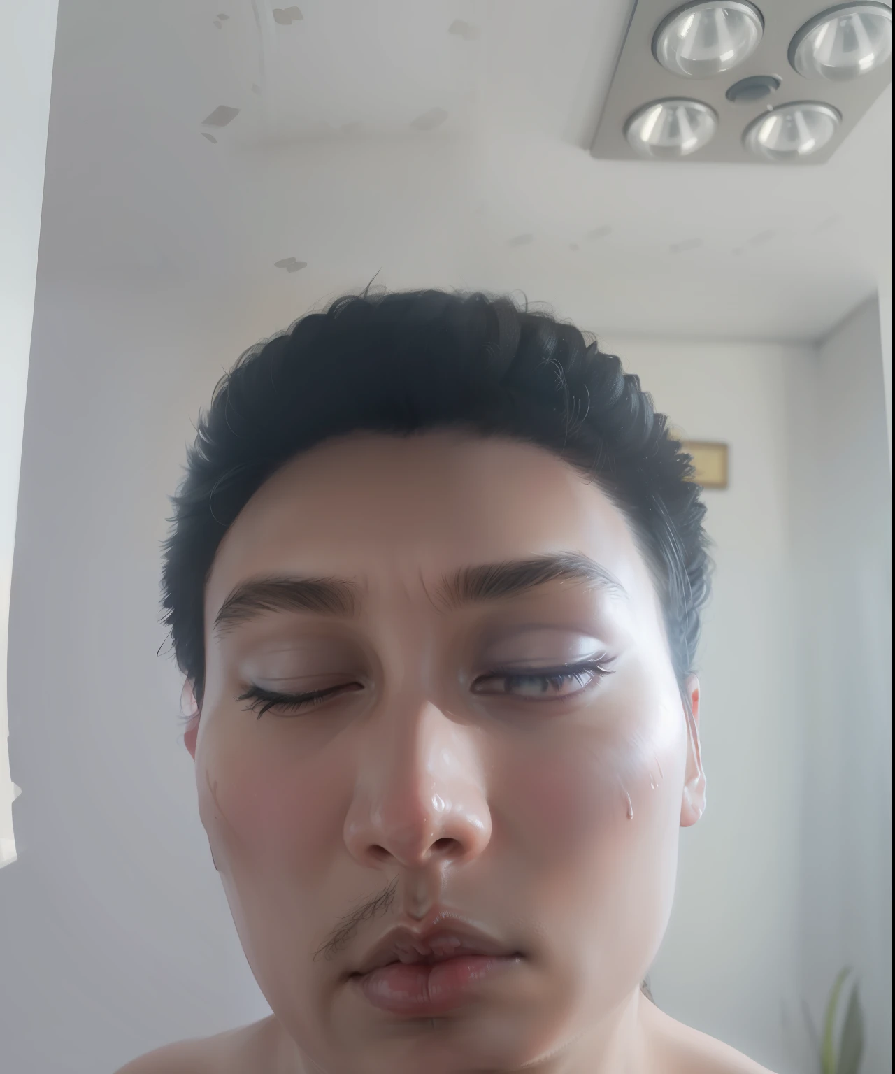 Looks sleepy