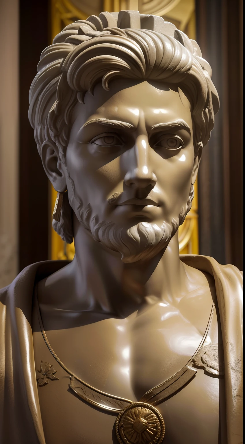 estátua Constantine the Great (obra-prima) (8k high resolution) (melhor qualidade) (Ultra Definition) (Ultra realista)(Foto RAW) (Foto realista) (bright illumination)