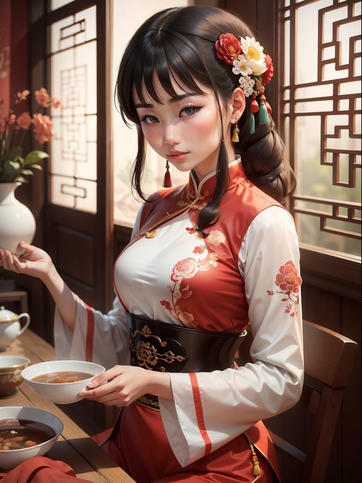 woman, China, ancient, traditional