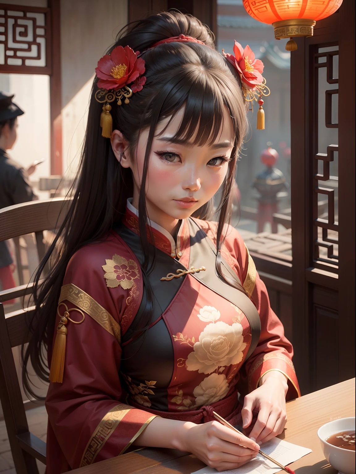 woman, China, ancient, traditional