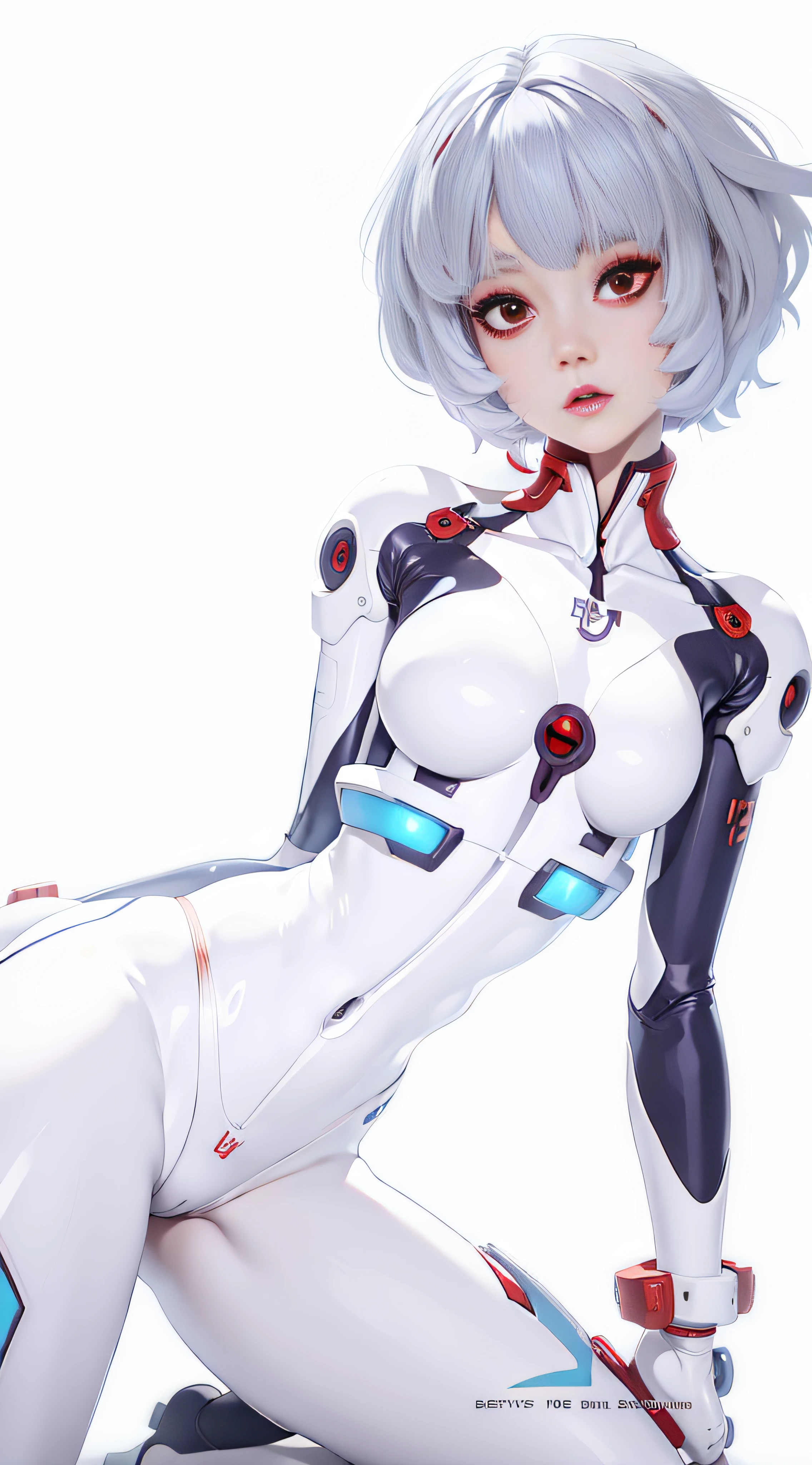 Red eyes, Rei Ayanami's eyes