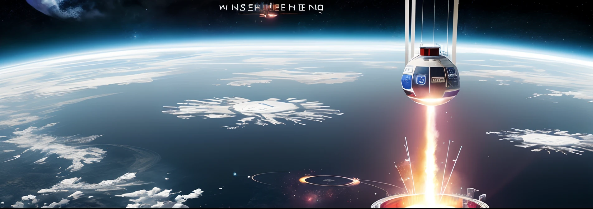 The Wandering Earth 3 Space Elevator