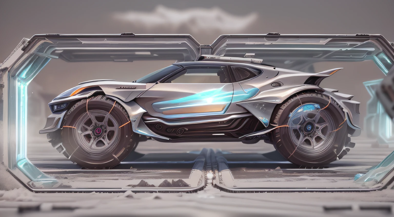 The sci-fi car of the future,The car is equipped with weapons systems,Tracked cars,Sparkling LED lights,sci fi art,(Close-up close-up:1.3),超高分辨率,unreal-engine, depth of fields、rendering by octane、(complexdetails:1.3), hdr, (Ultra-fine drawing:1.15), (movie picture quality:1.4), 8K,Virtual Engine,octaneratingrendering,hyper HD,Ultra photo realsisim, insanely details, low-contrast,octaneratingrendering,hyper HD,3D,C4D
