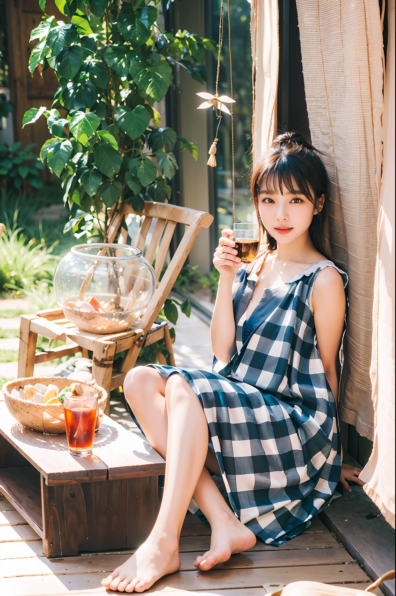 (((Medium hair))), best qualtiy, 8K, hdr, A high resolution, absurderes:1.2, blur backgroun, Background bokeh:1.2, photography of, (RAW photo:1.2), (真实感:1.4), (Masterpiece:1.3), (complexdetails:1.2), 1girll, 独奏, japanaese girl, delicated, Beautiful detailed, (Detailed eyes), (Detailed facial features), Bigboobs, (((Large breasts))), Skin Firm, (Looking_at_peeping at the viewer), From_Front, （being thin），（best qualtiy：1.4），（超A high resolution：1.2），cinematic lighitnglamplight，（Extremely detailed illustration），（Gloss on lips，best qualtiy，超A high resolution，depth of fields，Caustics，Extensive illumination，naturalshadow，85mm， f/1.4, iso 200, 1/160s:0.75),1girll, Solo, (((Silk vest))) Smile, ((silk garment,pleatedskirt,‎Classroom))