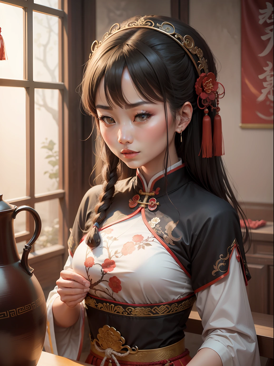 woman, China, ancient, traditional