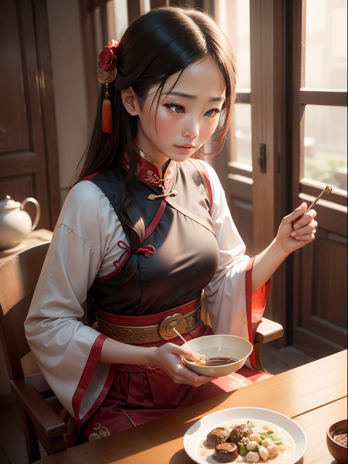 woman, China, ancient, traditional