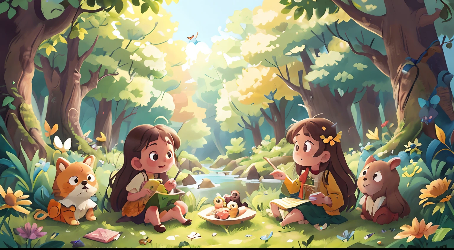 Maria and little Ana are sitting in front of a small tent made of canvas, surrounded by garbage bags.