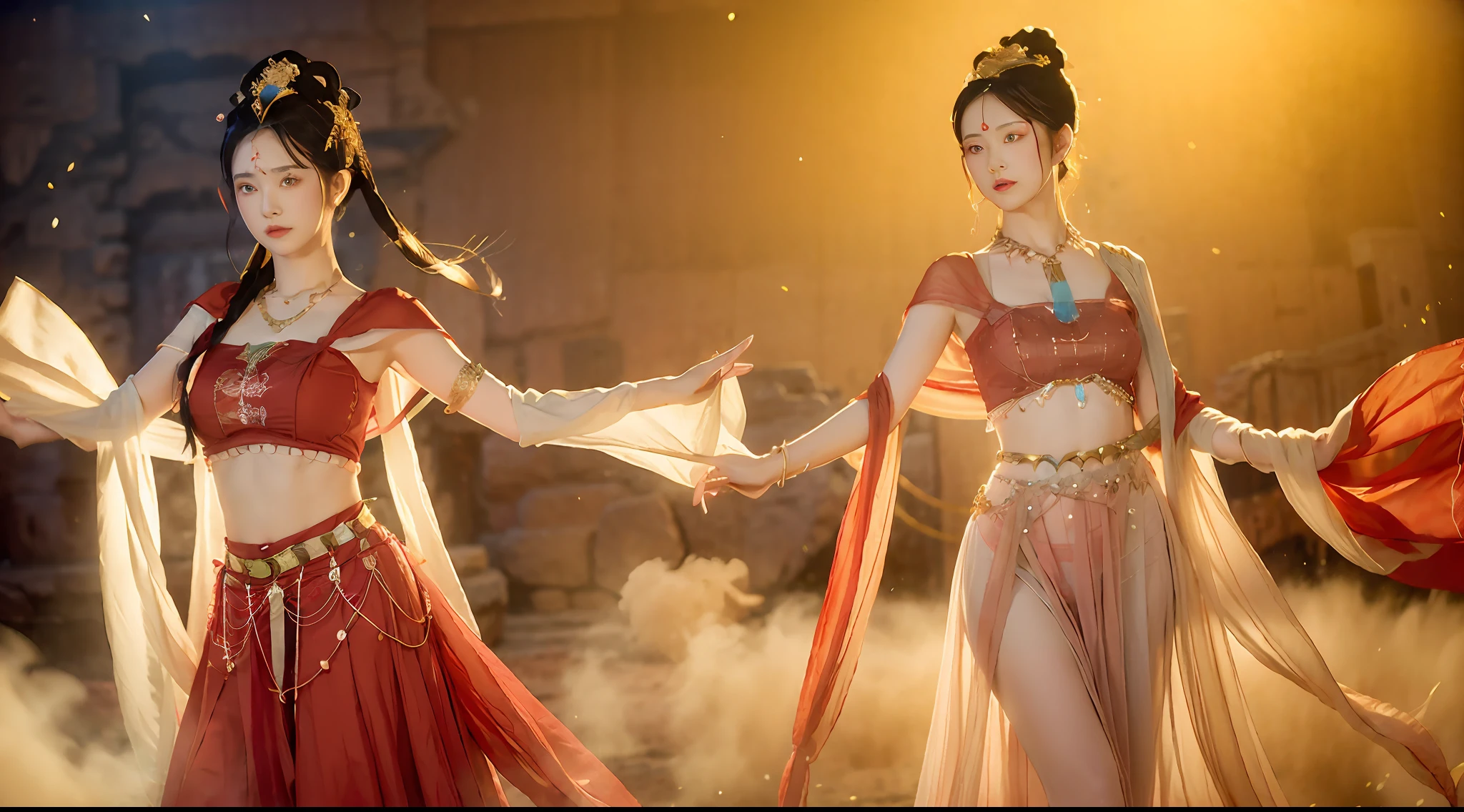 perfect bodies,Large breasts,Lace clothes,Slim physique,full bodyesbian,looking towards camera,Sexy posture
(Smiling:0.8) (8 people flying)(As graceful as a swan)
( sharp fokus, Intricate details, Center perspective composition, degrees of freedom, 8K ,)