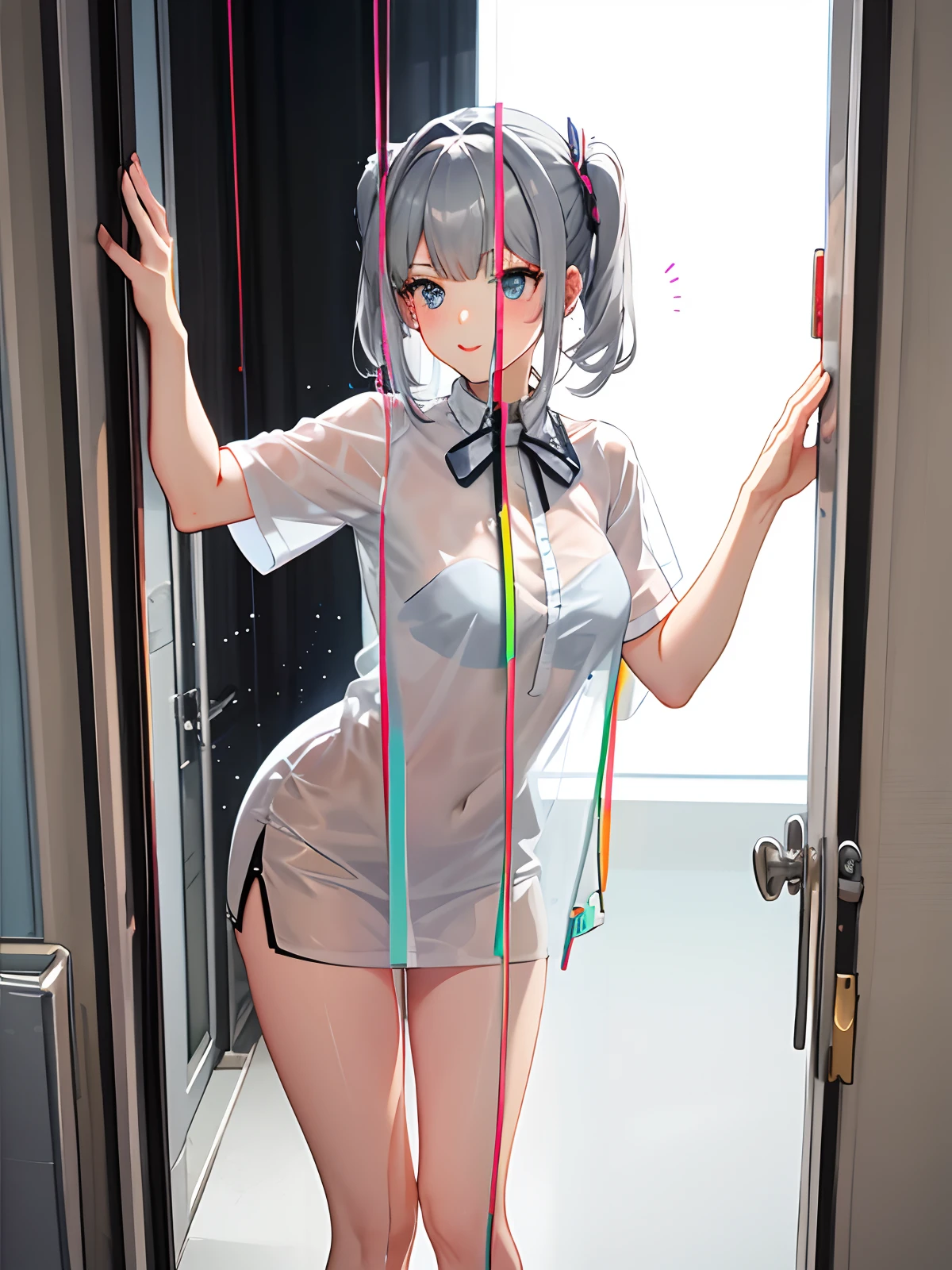 See-through installation,bit girl,Taste,Leak points,Privacy Parts