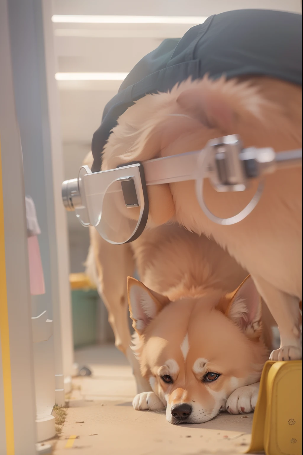 a dog