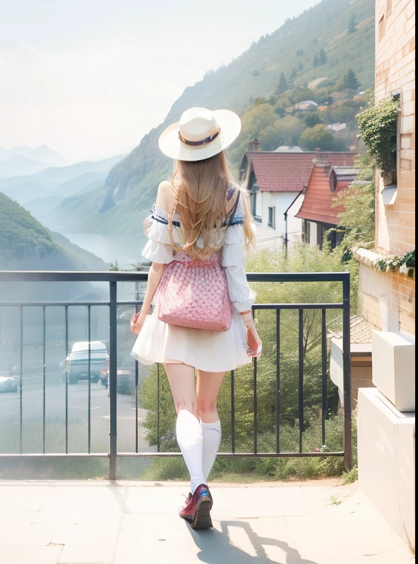 Girl in hat