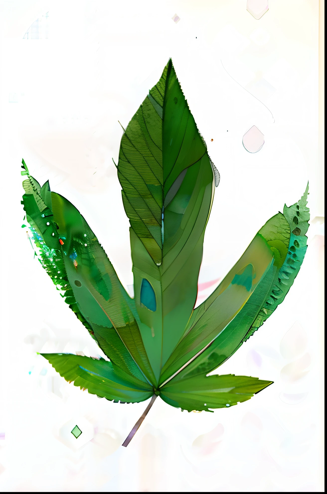 Cannabis leaf