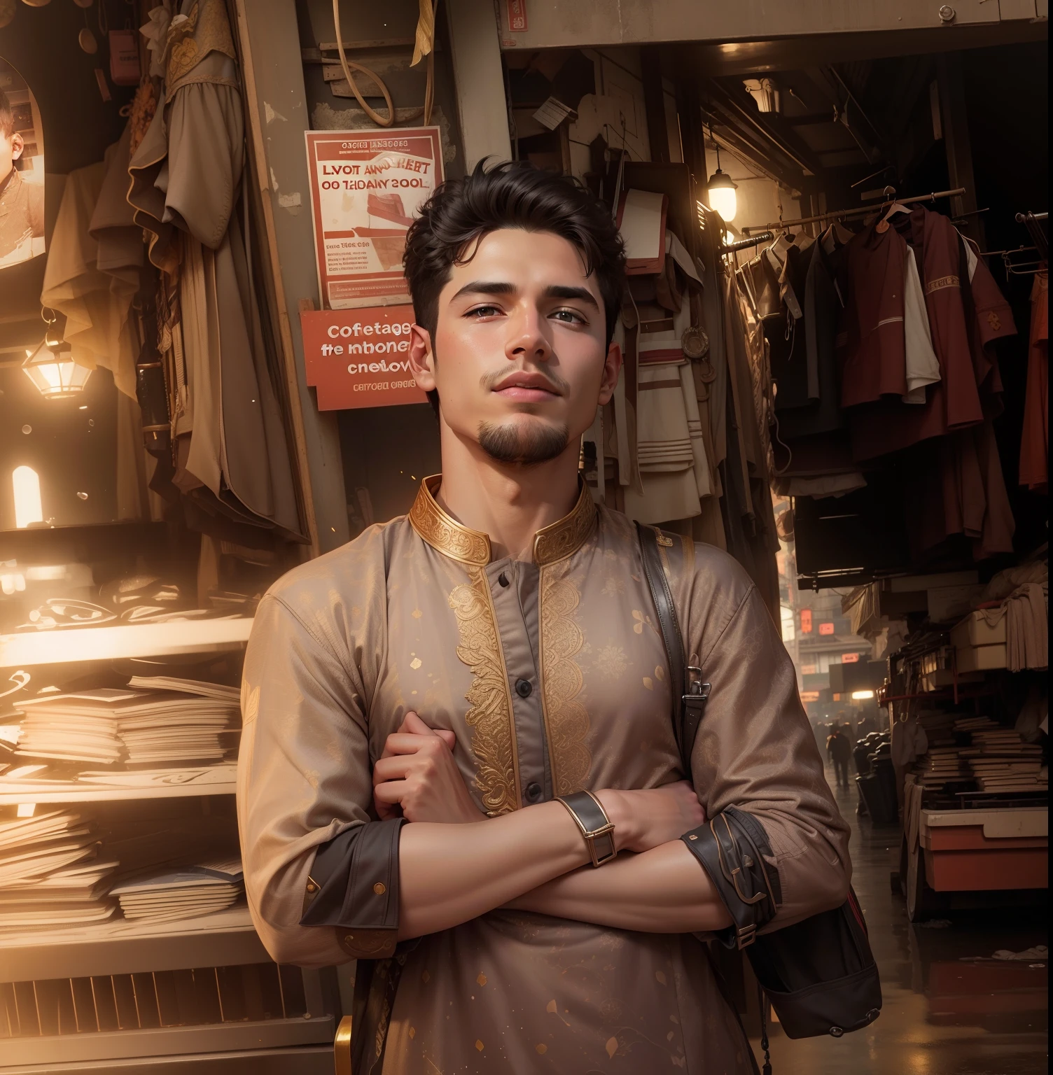 A handsome boy on the road in office suite realistic face and 4k hd quality