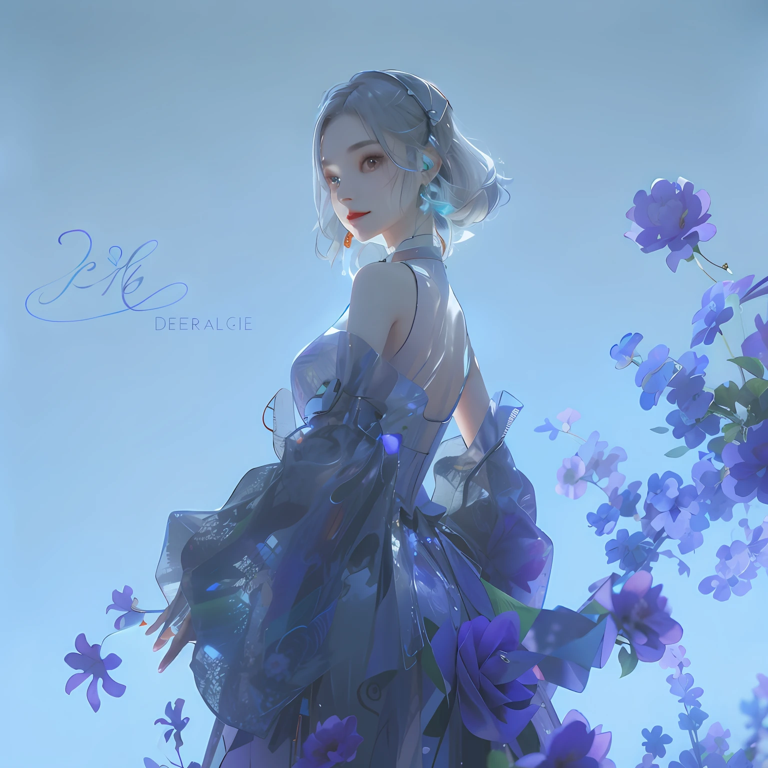 1 girl, Chinese_clothes, liquid silver and pink, cyberhan, cheongsam, cyberpunk city, dynamic pose, glowing headphones, glowing hair accessories, long hair, glowing earrings, glowing necklace, cyberpunk, high-tech city, full of mechanical and futuristic elements, futuristic, technology, glowing neon, pink, pink light, transparent tulle, transparent streamers, laser, digital background urban sky, big moon, with vehicles, best quality, masterpiece, 8K, character edge light, Super high detail, high quality, the most beautiful woman in human beings, smiling slightly, face facing front and left and right symmetry, ear decoration, beautiful pupil light effects, visual data, silver-white hair, hair is not messy, long hair over the waist, luminous electronic watch, deep eyes, happy, English doodling