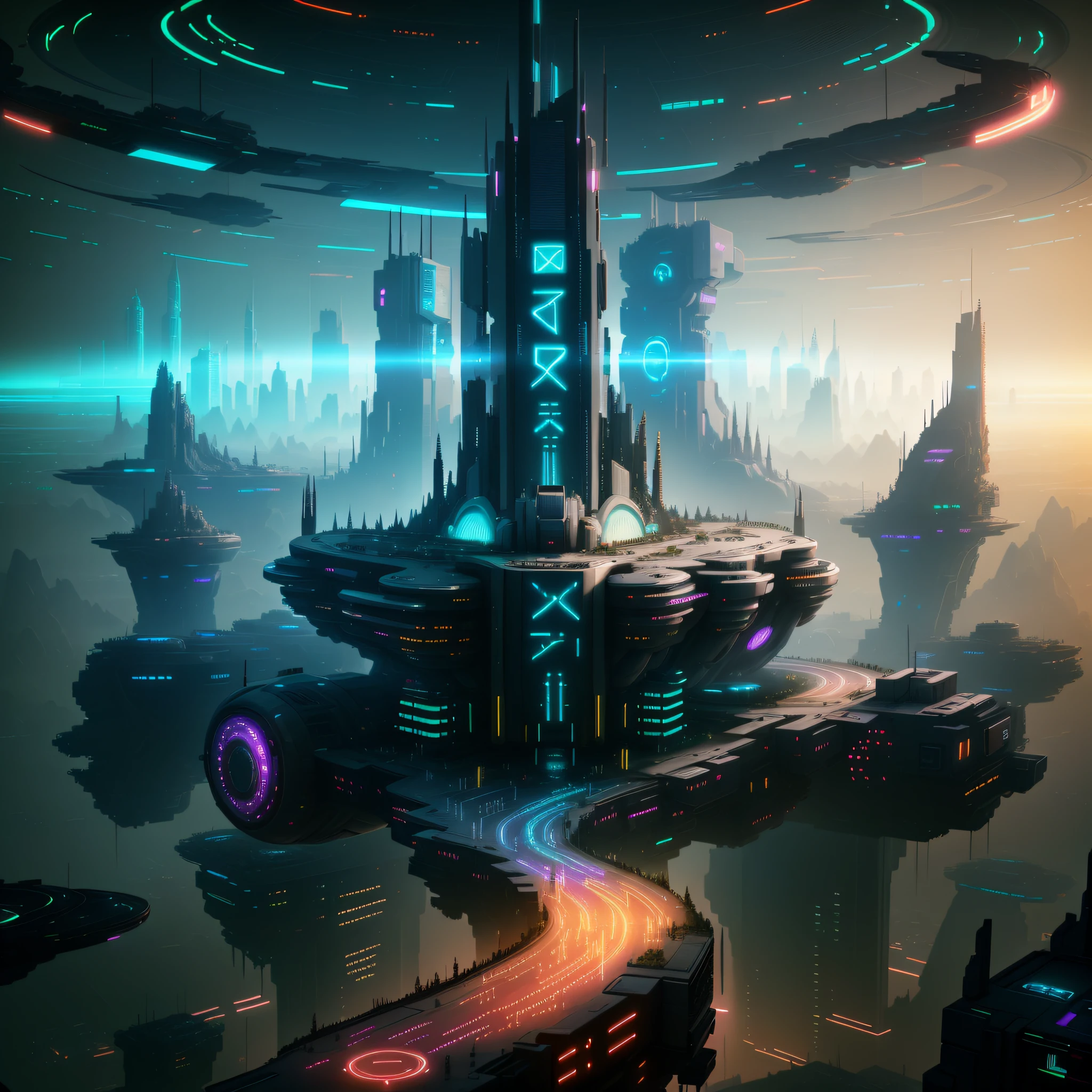 Futuristic city with futuristic lights and futuristic architecture background, cyberpunk dreamscape, arstation and beeple highly, by Mike "beeple" Winkelmann, style hybrid mix of beeple, dan munford. 8 k octane render, Cyberpunk landscape, greg beeple, dan munford. Maya rendering