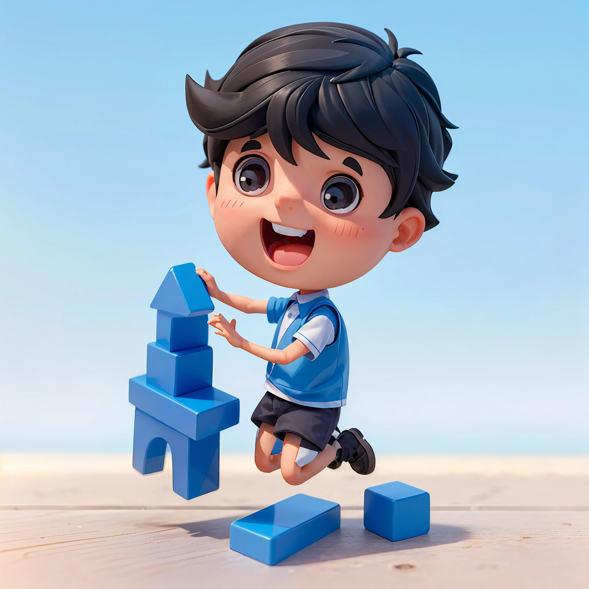 A boy (in the picture ratio 1:2), school uniform, school playground, running track, crossing the finish line, victory, joy, joy, perfect quality, clear focus, (Masterpiece: 1.2) (Realistic: 1.2) (Bokeh) (Best quality) (Detailed skin: 1.3) (Intricate details) (8K) (Detail eyes) (Sharp focus), (Happy)