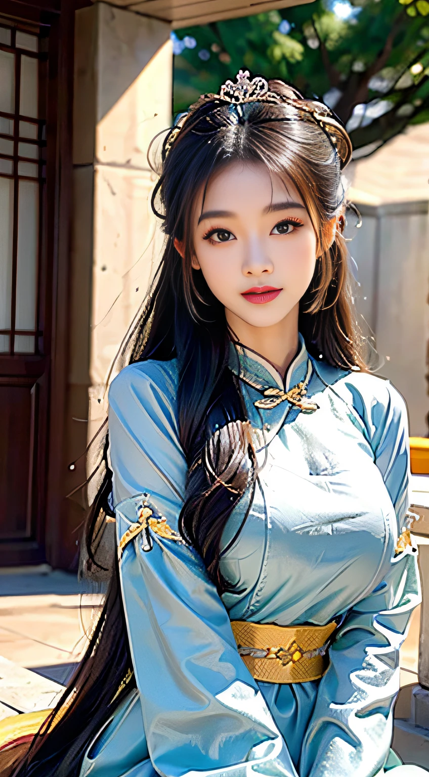 Cute Girls、Large Breasts、G Cup、Ao Dai、Random Hairstyles、Beautiful Faces