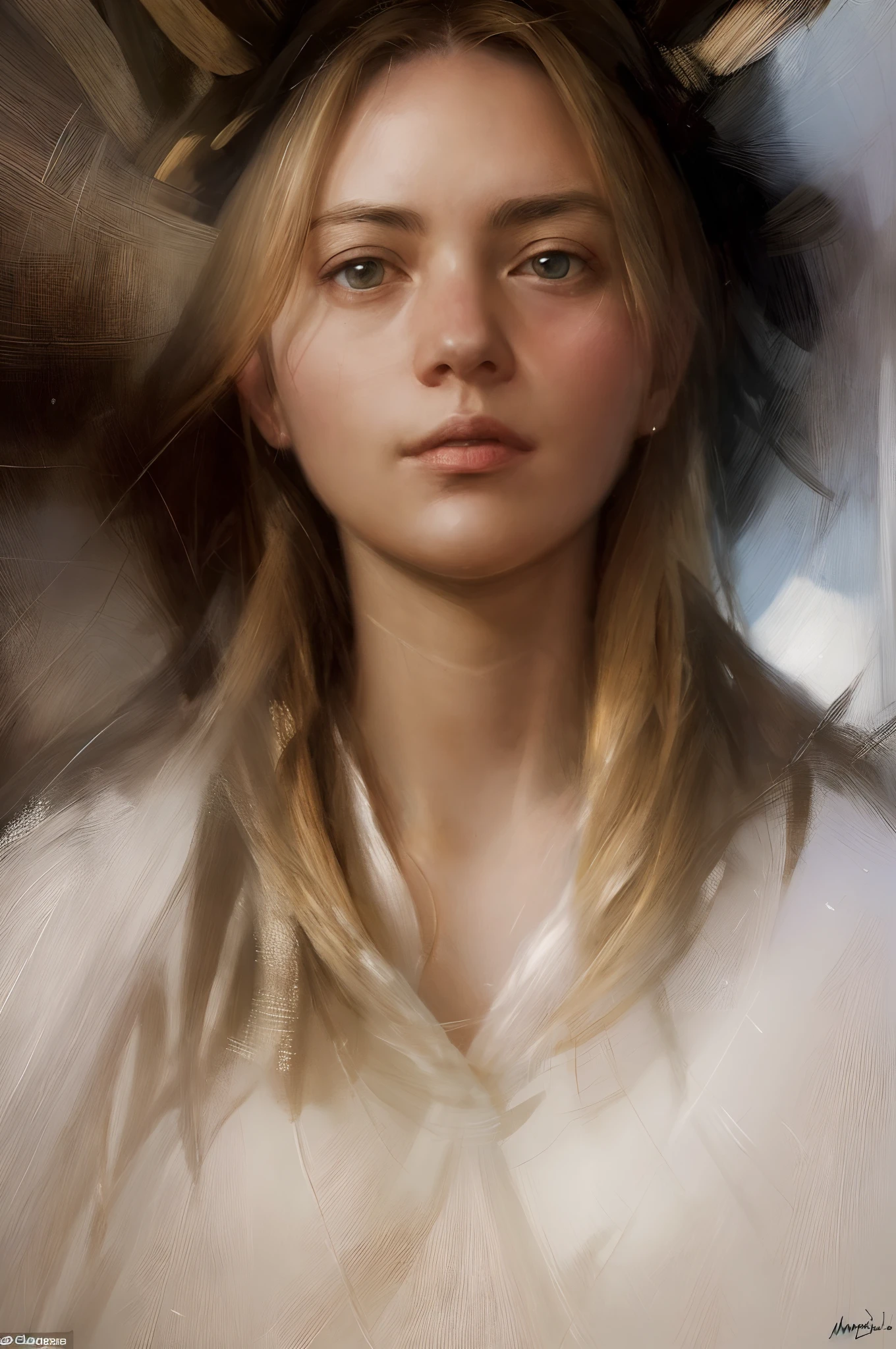 (Best Quality, tmasterpiece:1,1), (portraite of a, 1girl) , transparent dome, 独奏,  ((Mandy Jurgens Style)), sensitivity,  Detailed,  Complicated details, chilling, (aesthetics), excitement, Hyper-realistic, insanely detailed,