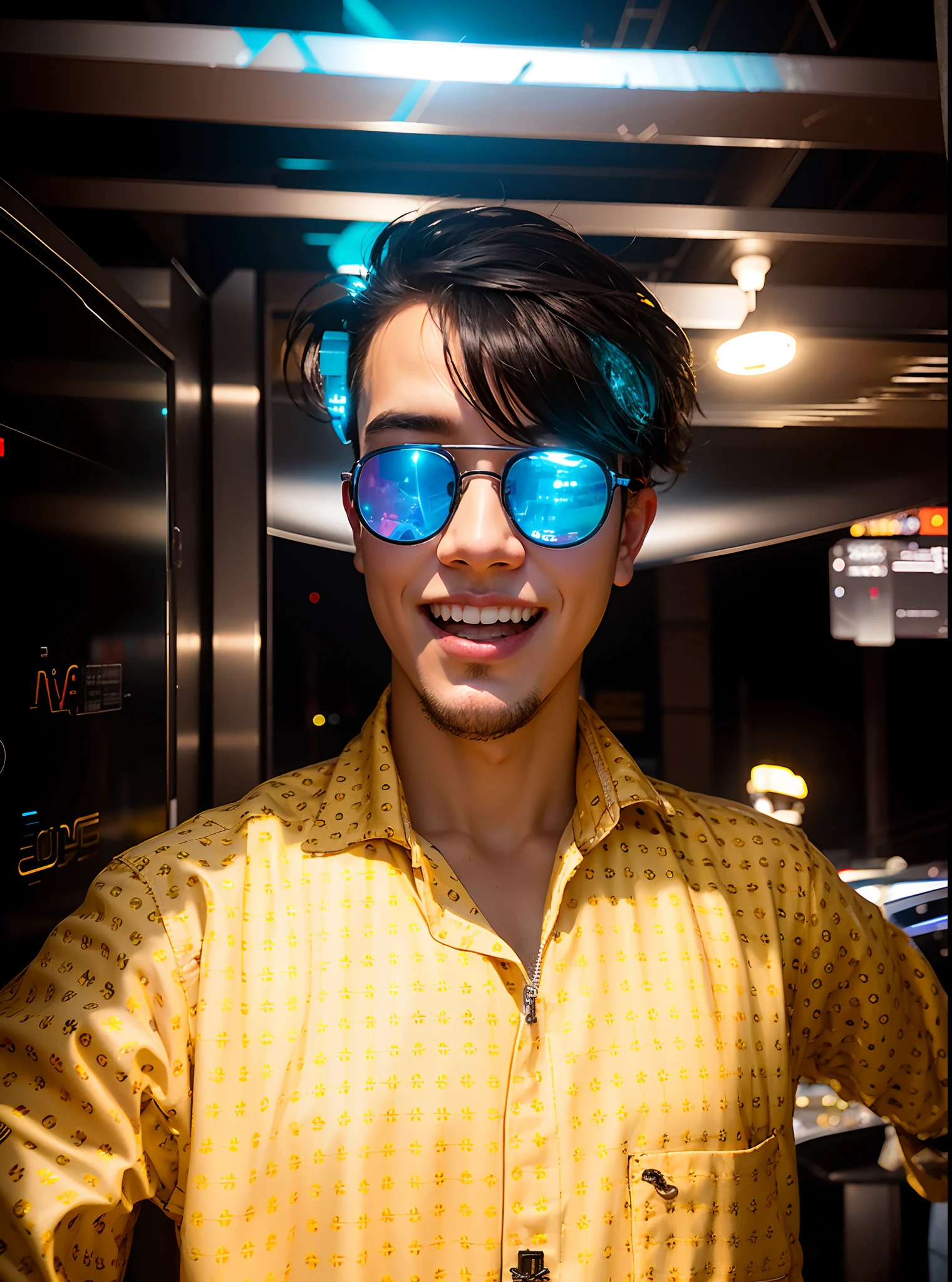landscape 1boy, 23 years old, futuristic cyberpunk clothes, night, detailed futuristic cyberpunk tokio street, medium full shot, photorealistic, masterpiece, realistic, 8k dslr, extreme detailed eyes, extreme detailed face, extreme detailed body, FujiFilm XT3