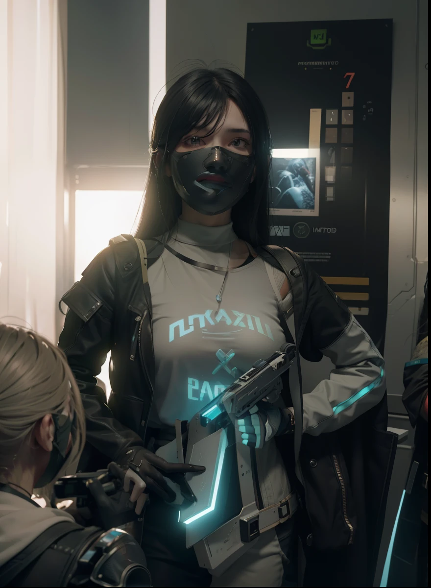 ((Best quality)), ((masterpiece)), (detailed:1.4), 3D, an image of a beautiful cyberpunk female,HDR (High Dynamic Range),Ray Tracing,NVIDIA RTX,Super-Resolution,Unreal 5,Subsurface scattering,PBR Texturing,Post-processing,Anisotropic Filtering,Depth-of-field,Maximum clarity and sharpness,Multi-layered textures,Albedo and Specular maps,Surface shading,Accurate simulation of light-material interaction,Perfect proportions,Octane Render,Two-tone lighting,Wide aperture,Low ISO,White balance,Rule of thirds,8K RAW,