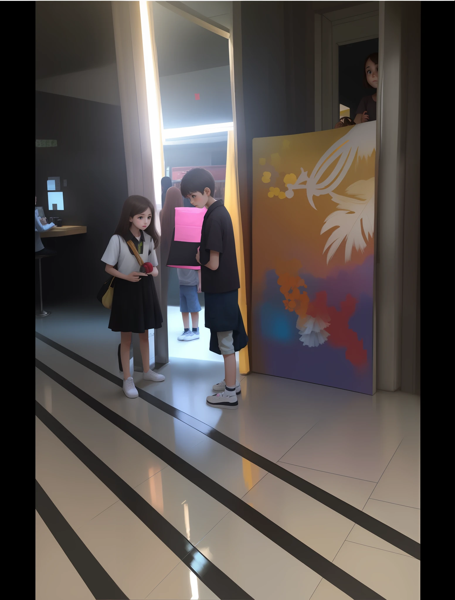 girls and boy