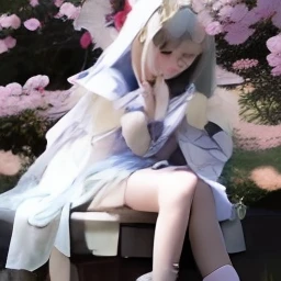 a close up of a woman in a dress and tiable sitting on a bench, ethereal beauty, elegant glamourous cosplay, beautiful fantasy maiden, ethereal fantasy, lovely languid princess, a stunning young ethereal figure, anime girl cosplay, ((a beautiful fantasy empress)), cute anime waifu in a nice dress, a beautiful fantasy empress, ethereal fairytale