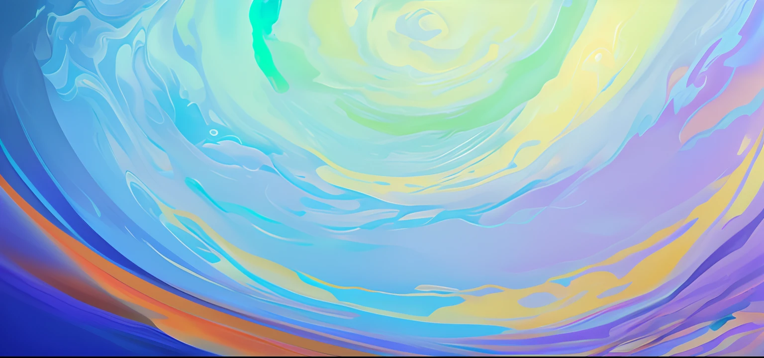 Swirling blue colors, Yellow, and purple background, Color field painting. 8K, vibrant digital painting, painted in high resolution, digital 4k painting, colorful digital painting, low details. Digital painting, smooth. Digital painting, sketch of an ocean in ms paint, psychedelic sky, painted in bright water colors, soft digital painting, digital painted，8K, RAW photo, Best quality, Masterpiece:1.4))), 超高分辨率, Ultra-detailed, illustration
