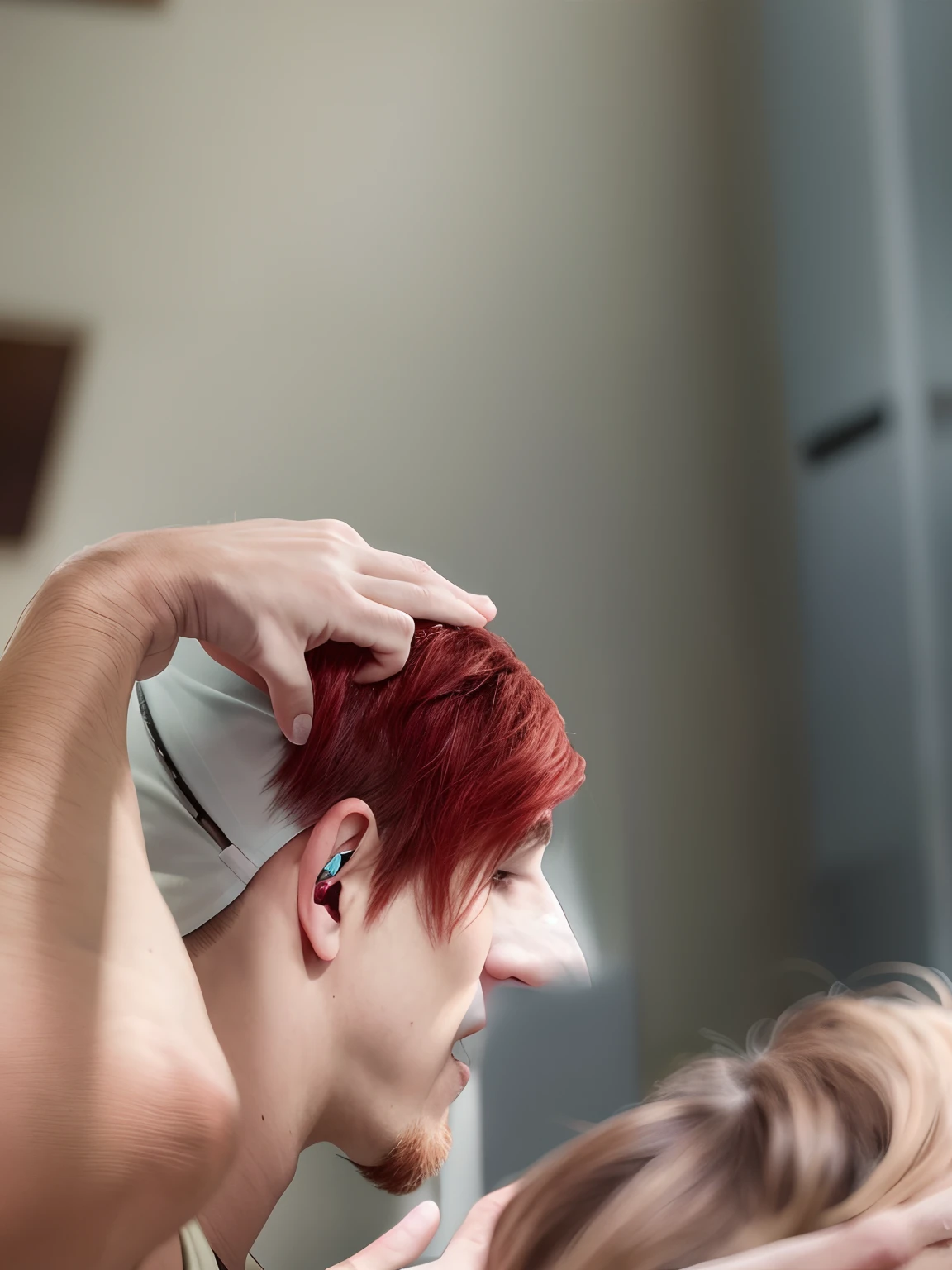 Male redheads，