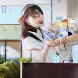 there is a woman in a white shirt posing for a picture, xintong chen, louise zhang, qifeng lin, pengzhen zhang, wenfei ye, xue han, chengyou liu, xiaofan zhang, jinyiwei, zeng fanzh, mingchen shen, qiu fang, zhelong xu, xision wu, li zixin