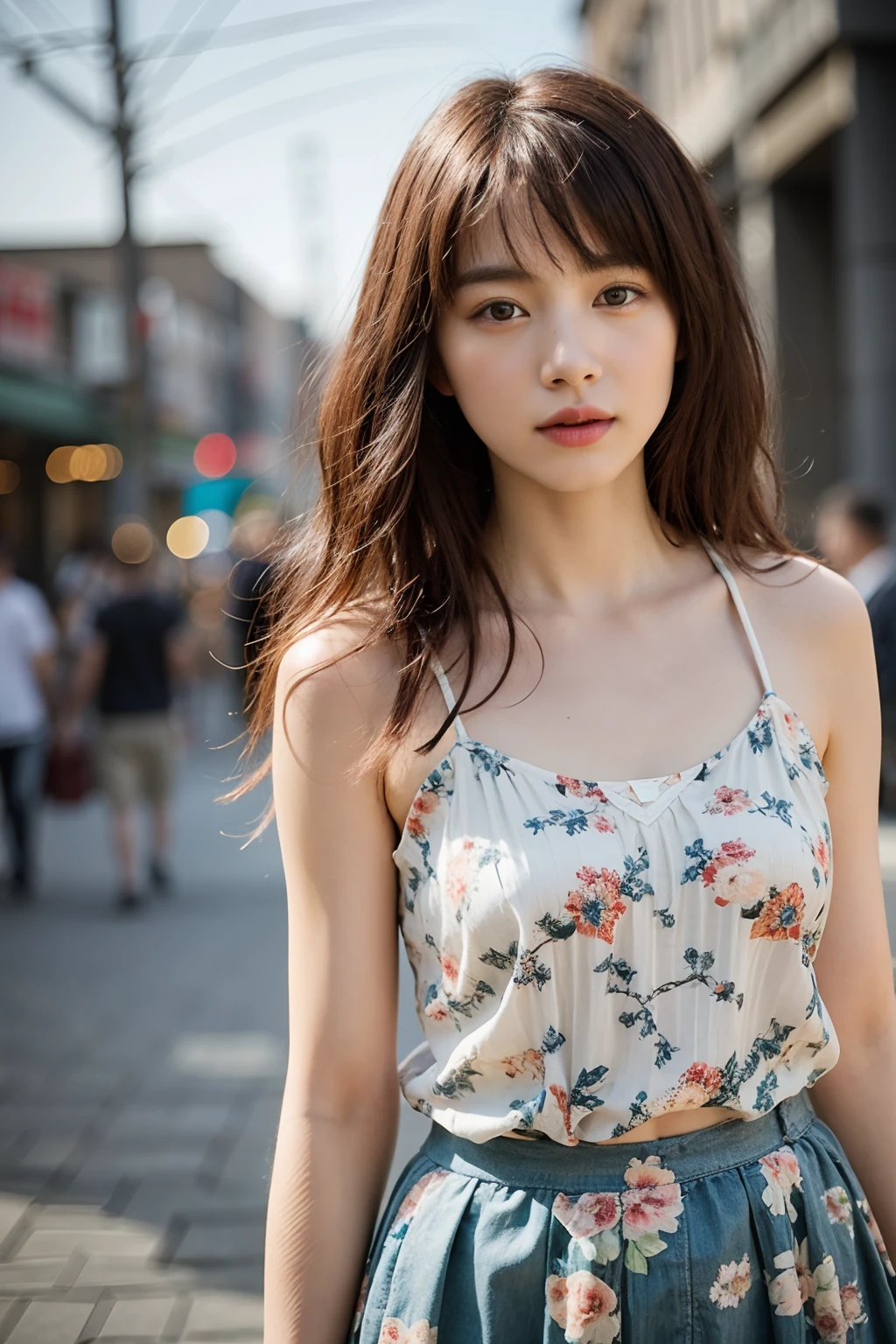 (Ultra-high detail 8k RAW photos、A masterpiece of best picture quality:1.2),Professional photos with delicate and realistic colors(Red-haired girl、Dynamic light and shadow)
