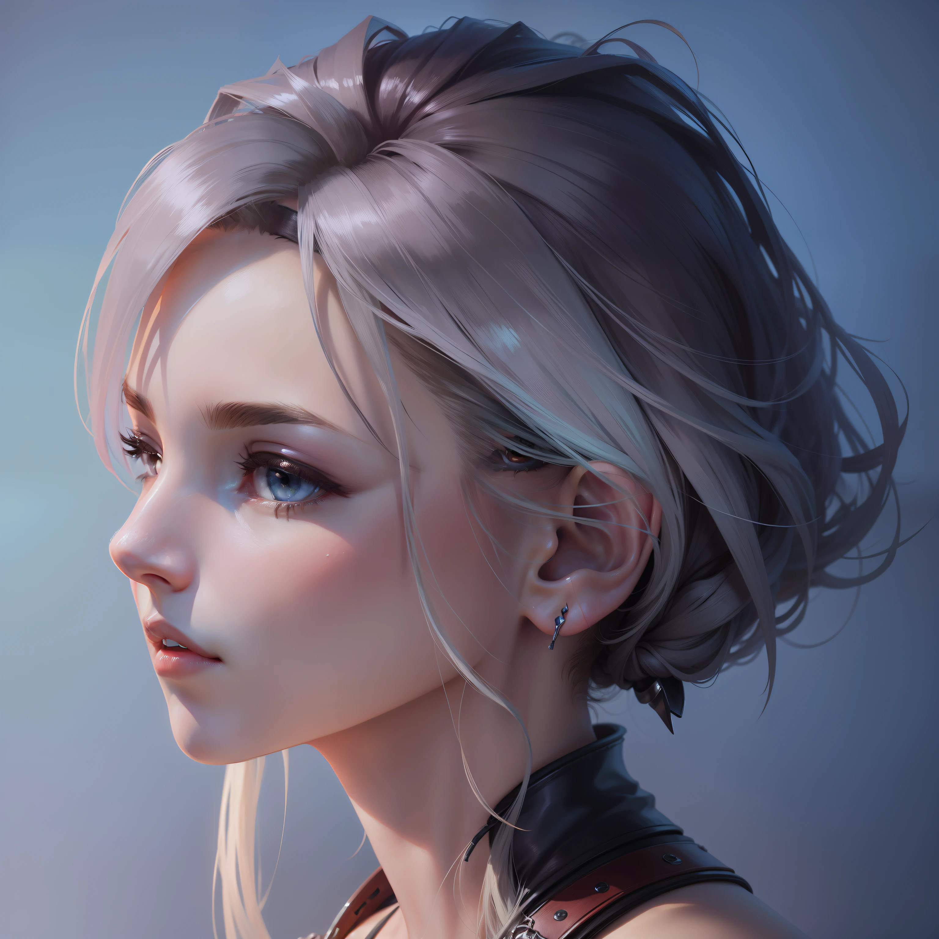 Alice Gainsbrough(Final Fantasy VII),Look to the side，best qualityer，8K分辨率，Need。