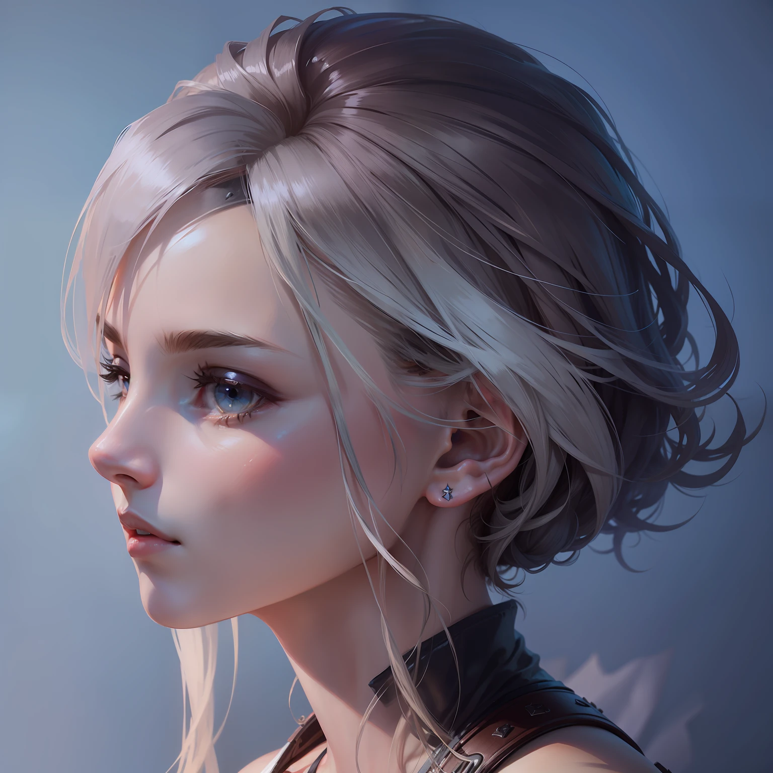 Alice Gainsbrough(Final Fantasy VII),Look to the side，best qualityer，8K分辨率，Need。