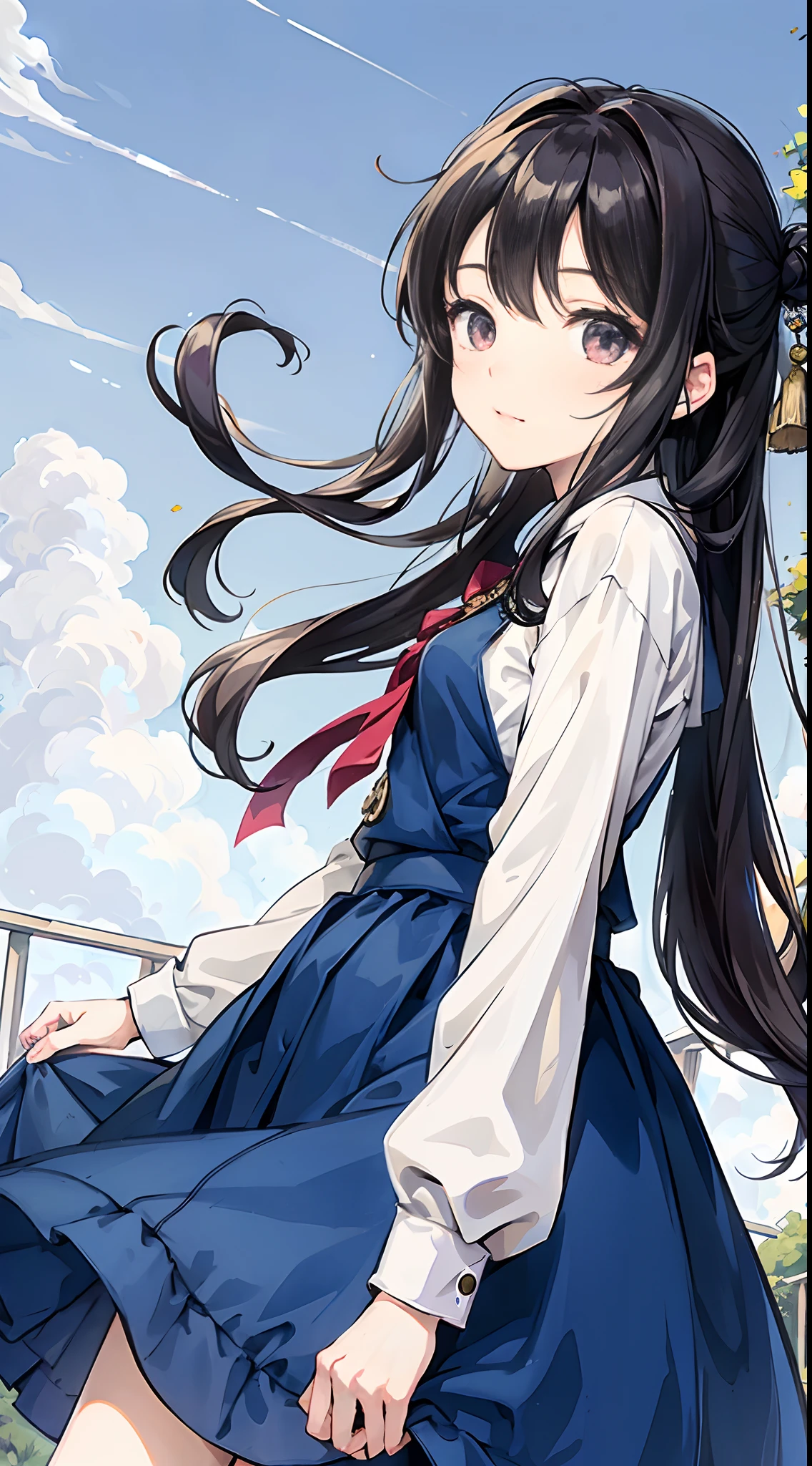 tmasterpiece，best qualtiy，Girl，hiyao miyazaki，style of anime