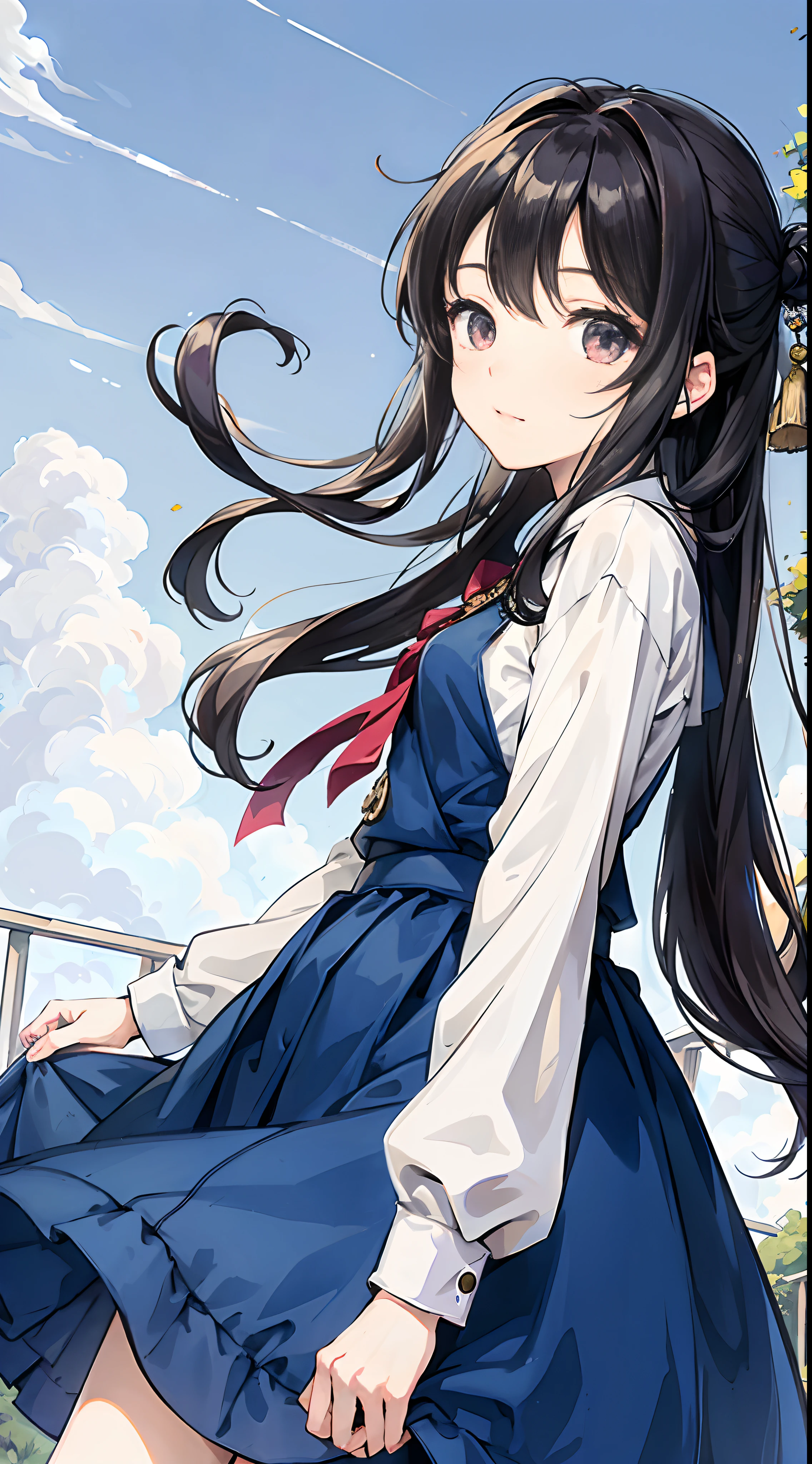 tmasterpiece，best qualtiy，Girl，hiyao miyazaki，style of anime
