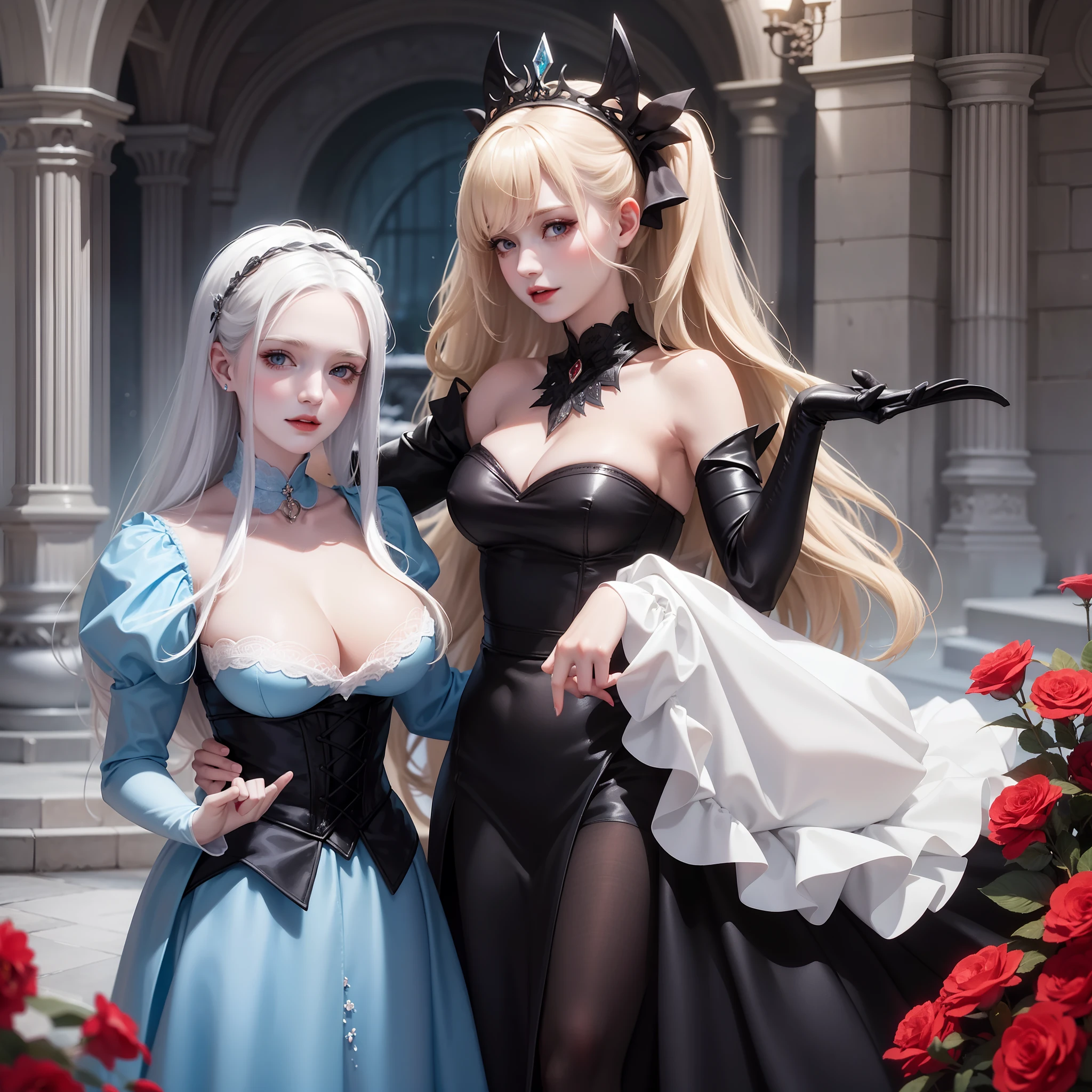 Anne von Deutch, from the von Deutch lineage, is a highly intelligent female vampire. The von Deutch family is the second oldest vampire family after the Castlevania lineage. Anna von Deutch is depicted as a girl with snow-white hair, dressed in a blue gown, and her skin as pale as snow. She is the offspring of the von Deutch family's leader and possesses exceptionally rare blood from the vampire goddess. Unlike other vampires, she dislikes human blood. Anna is a cheerful and friendly girl who treats both humans and fellow vampires with kindness. She has a fondness for flowers and is skilled in concocting potions. Her warm smile lights up whenever she meets people.