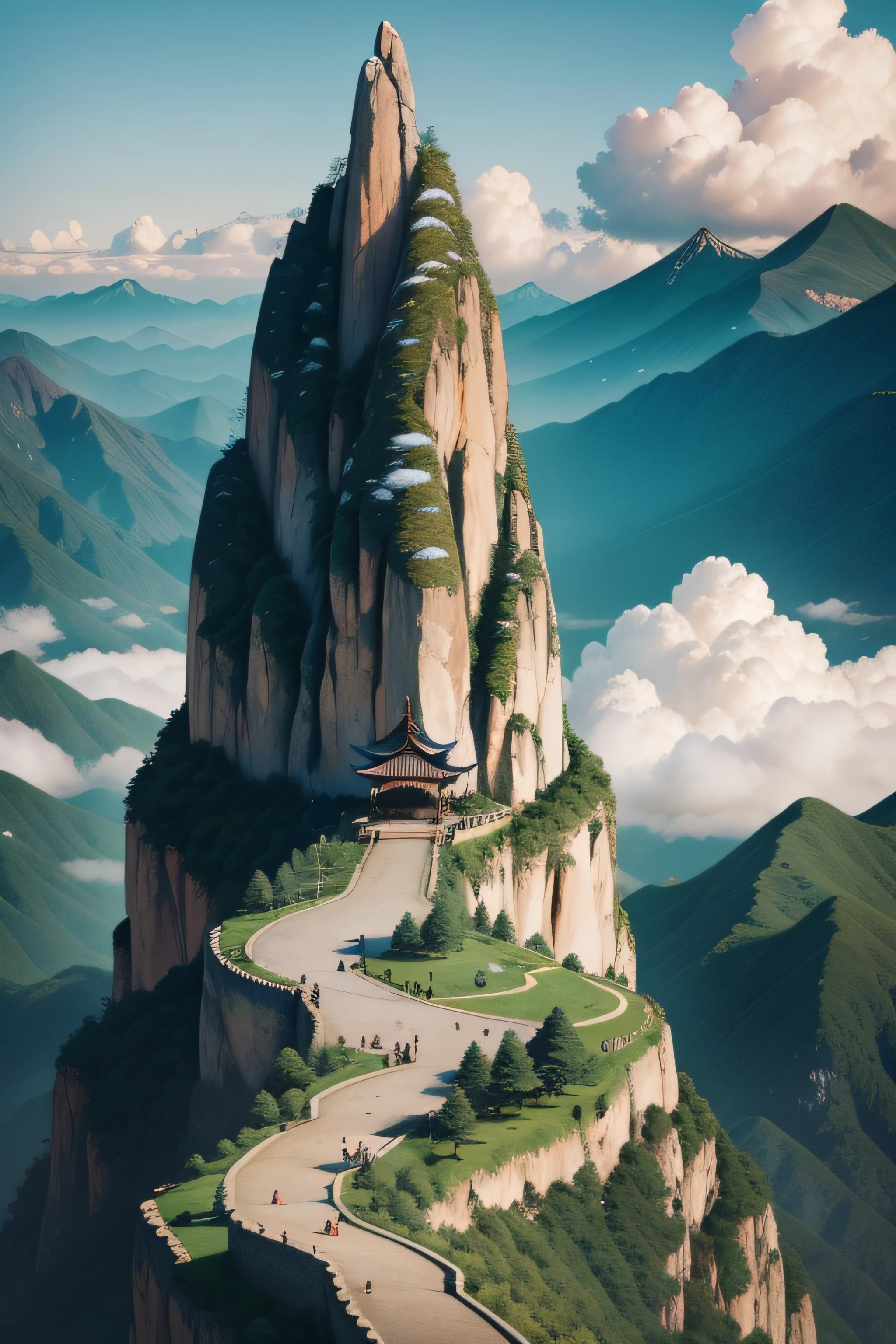 The Sword Sect is backed by a hundred thousand mountains,Looking south to the Great Qin Empire,Its buildings occupy a hanging mountain that stretches for more than a thousand miles。Hanging Mountain has seven main peaks,Thirty-six small peaks,Among them, the miscellaneous peak is one of these countless small peaks,Miscellaneous Peak,Name implies,It is a place where miscellaneous disciples live。