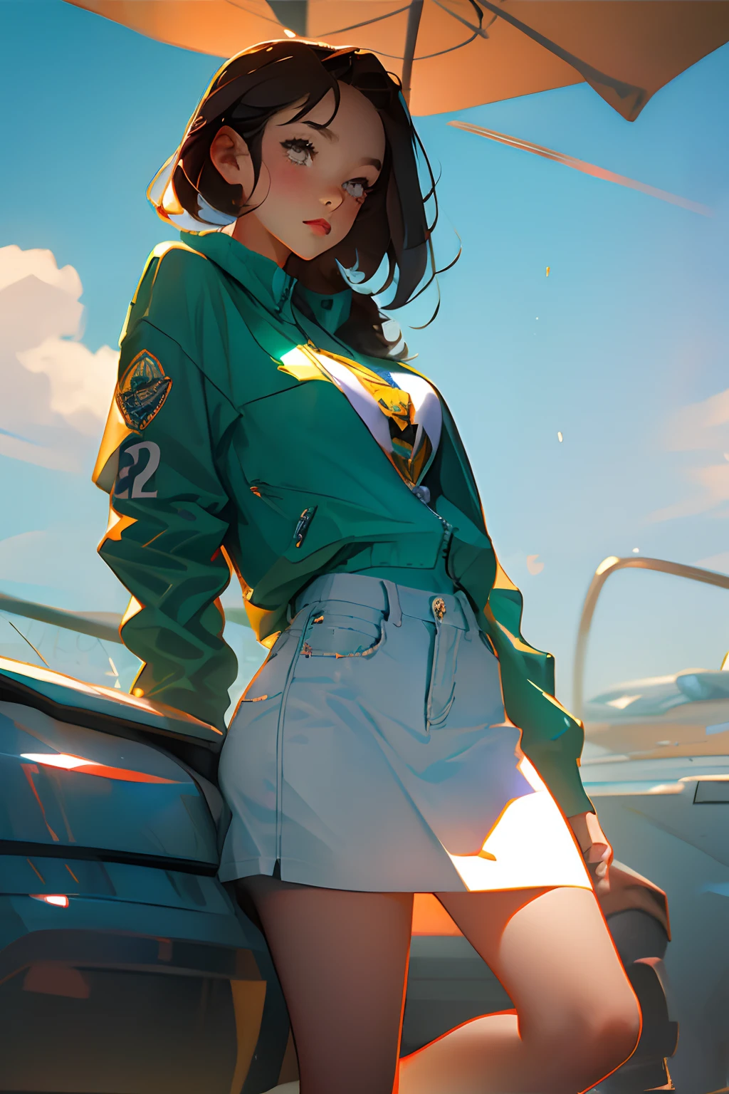 High school girl，Bigchest，No underwear，dewpoint