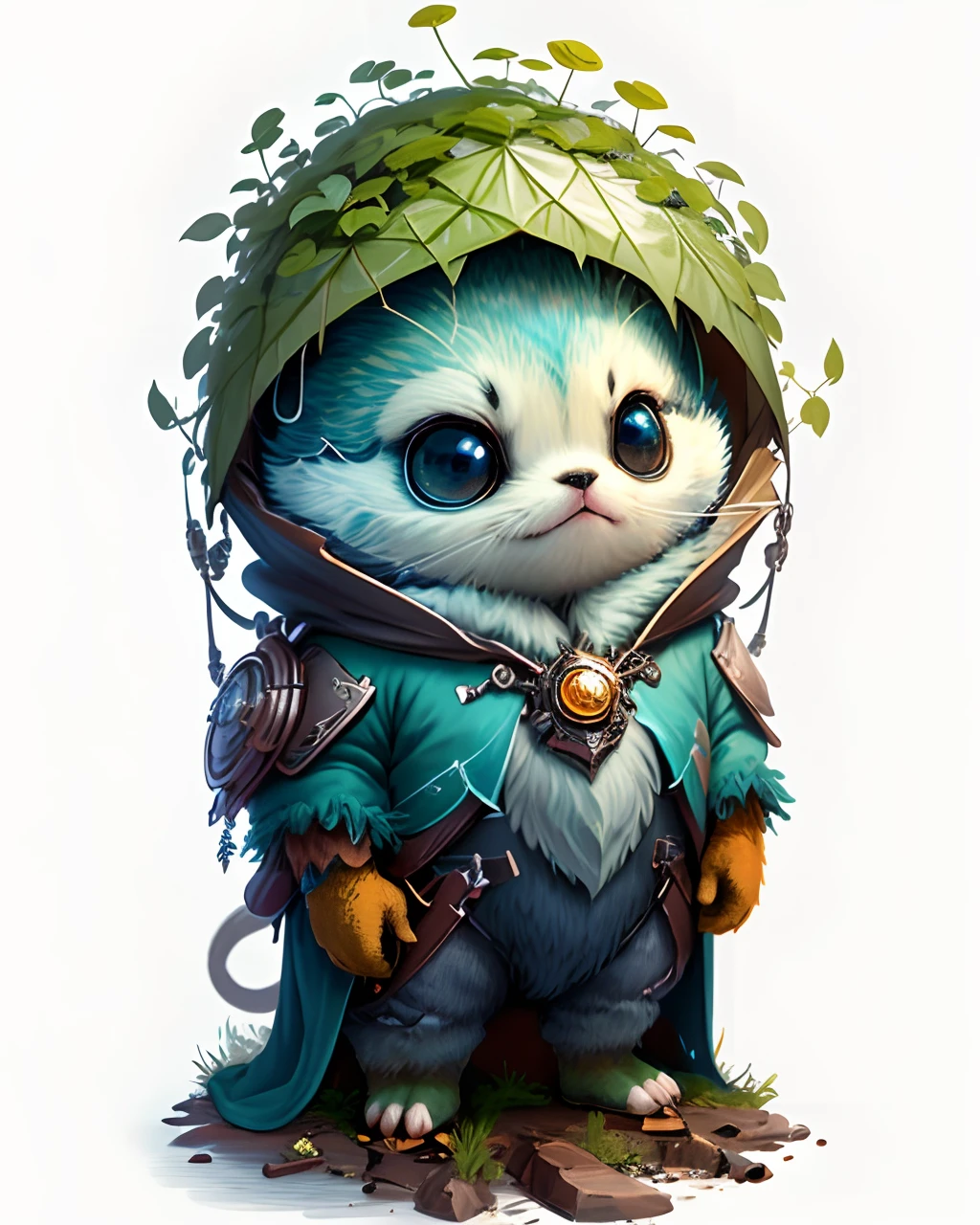 "Create a masterful masterpiece of cute creatures with ultra-detailed concept art inspired by. Utilize Stable Diffusion's power to unleash your inner Cu73Cre4ture programmer and bring your imagination to life!", high detailed, 8k