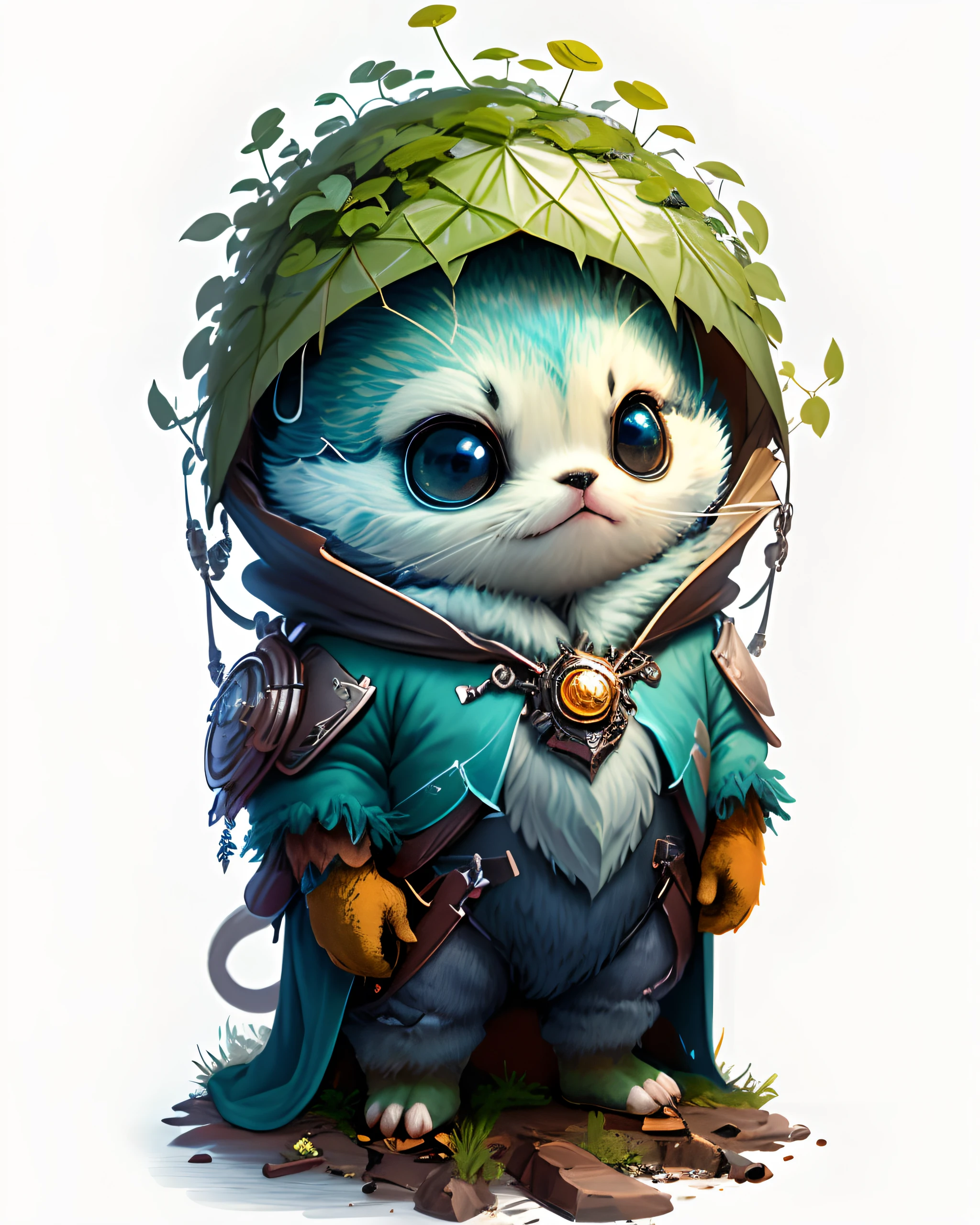 "Create a masterful masterpiece of cute creatures with ultra-detailed concept art inspired by. Utilize Stable Diffusion's power to unleash your inner Cu73Cre4ture programmer and bring your imagination to life!", high detailed, 8k