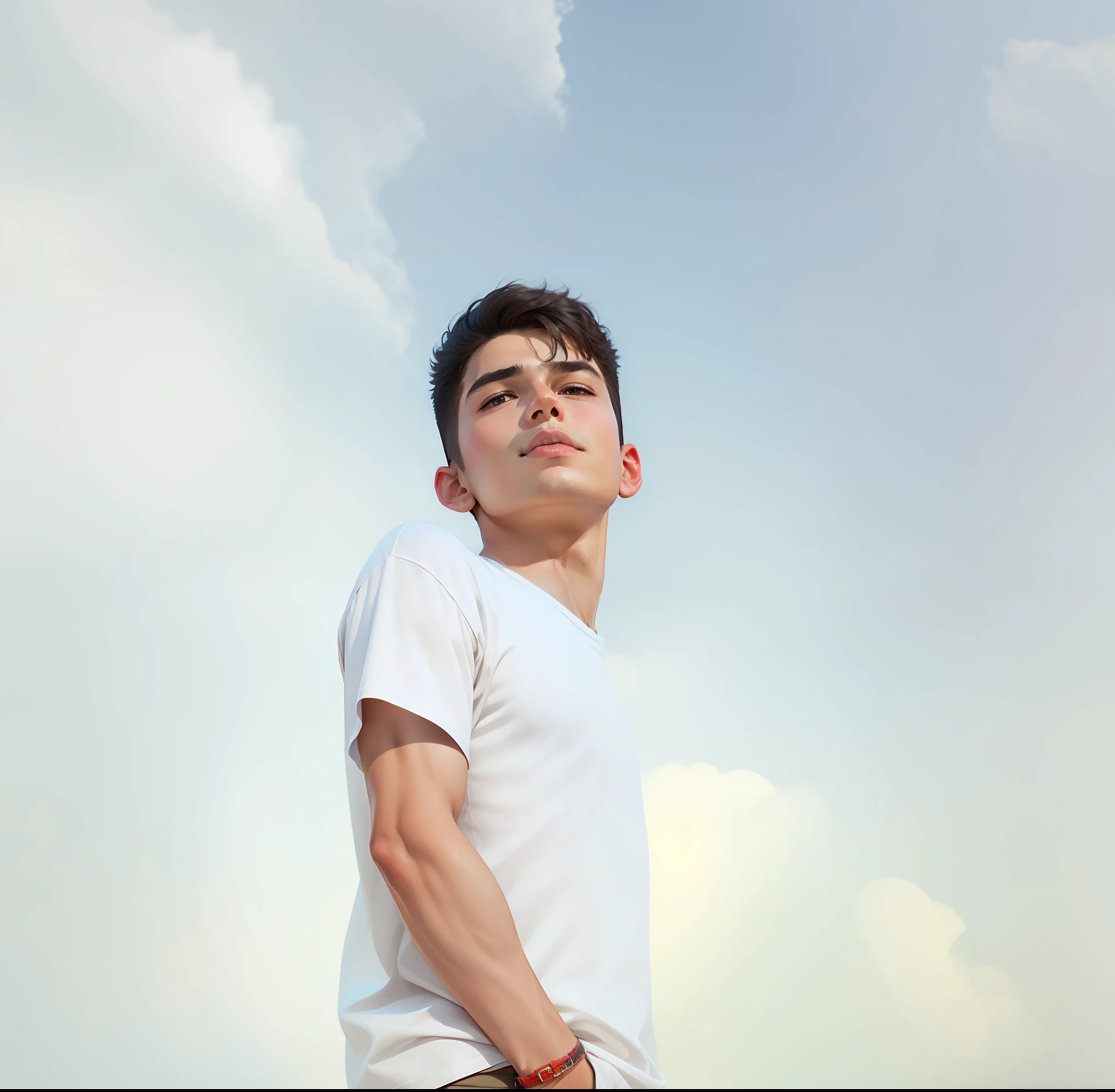 Change the background and make handsome boy
