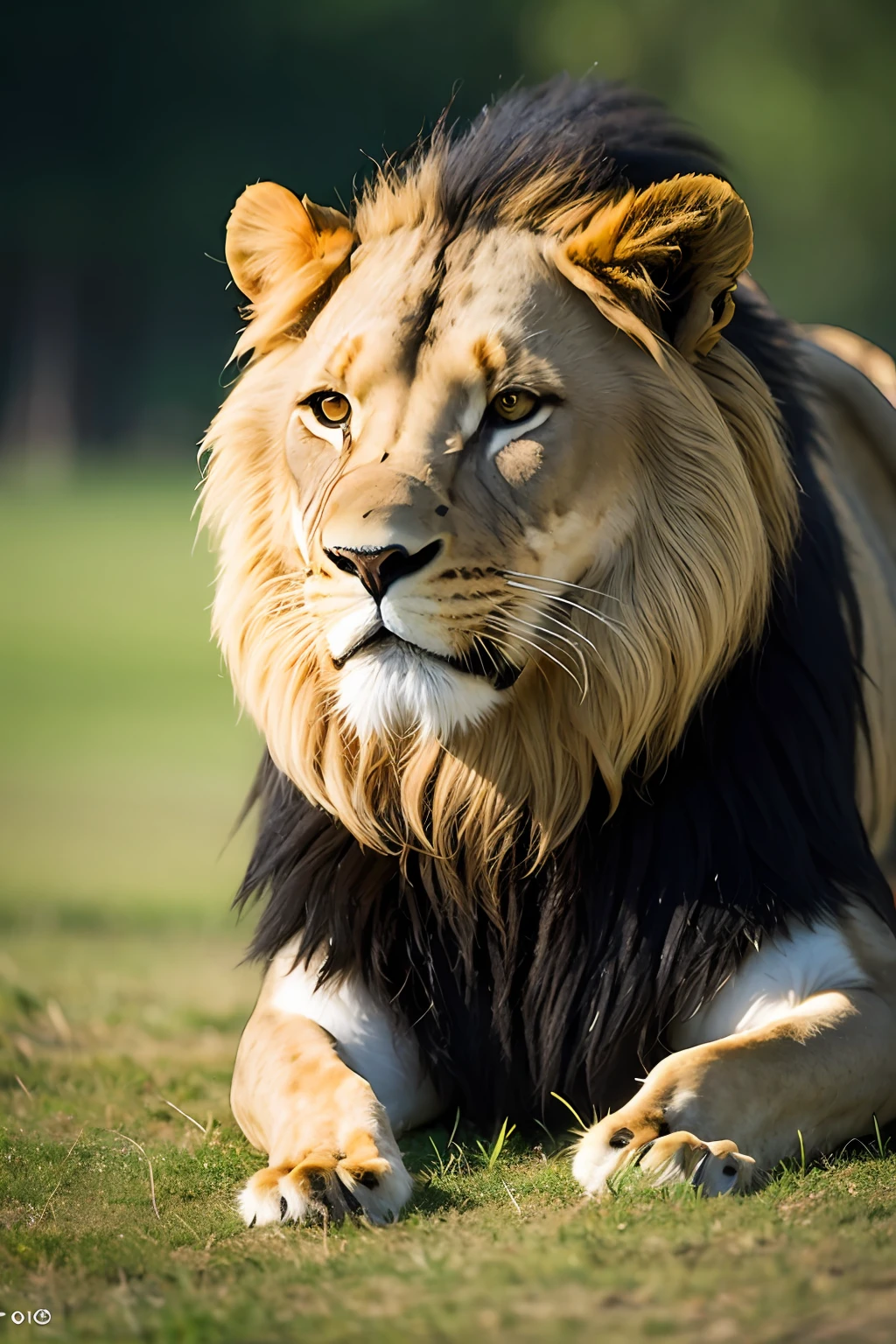 "Create a precise and artistic image of a majestic lion in its natural habitat. The image should demonstrate realism with careful attention to detail, effectively capturing the lion's features and its environment. Utilize hyperrealistic and photorealistic techniques to convey the texture of its fur, the gleam in its eyes, and the strength of the animal.
Employ subtle and natural lighting that accentuates the lion's silhouette and characteristics. The animal should exude a sense of dignity and power inherent to its species. Consider depicting the lion in a dynamic posture, such as creeping or roaring, to infuse the image with a sense of movement and vitality.
The background landscape should mirror the lion's natural habitat, such as a savannah or grassland. Use realistic elements to enhance the context, while ensuring the focus remains on the lion itself.
Ensure that the depicted animal is portrayed respectfully and authentically, without exaggerated attributes. The emphasis should be on capturing the essence of the lion as a powerful and majestic member of the animal kingdom."