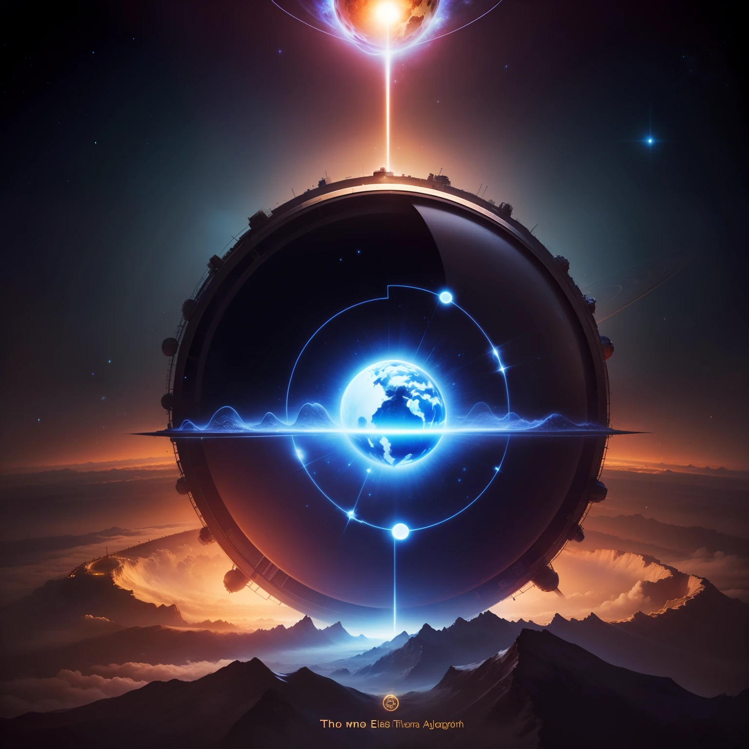 Planet Earth pulsating energy law of attraction karma