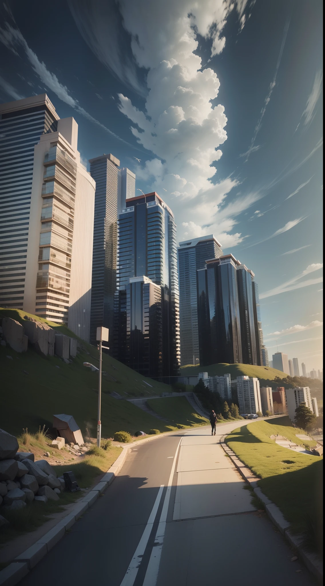 urban buildings,tall house,