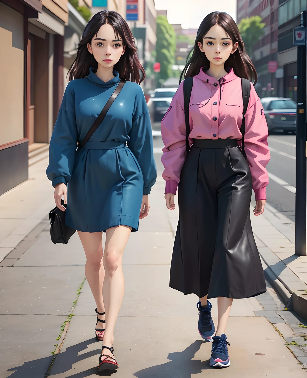 One day, I encountered someone who looked remarkably similar to me - in appearance and walking style. Although I knew it wasn't you, I couldn't help but stare at them for a long time. (best quality,4k,8k,highres,masterpiece:1.2),ultra-detailed,(realistic,photorealistic,photo-realistic:1.37)