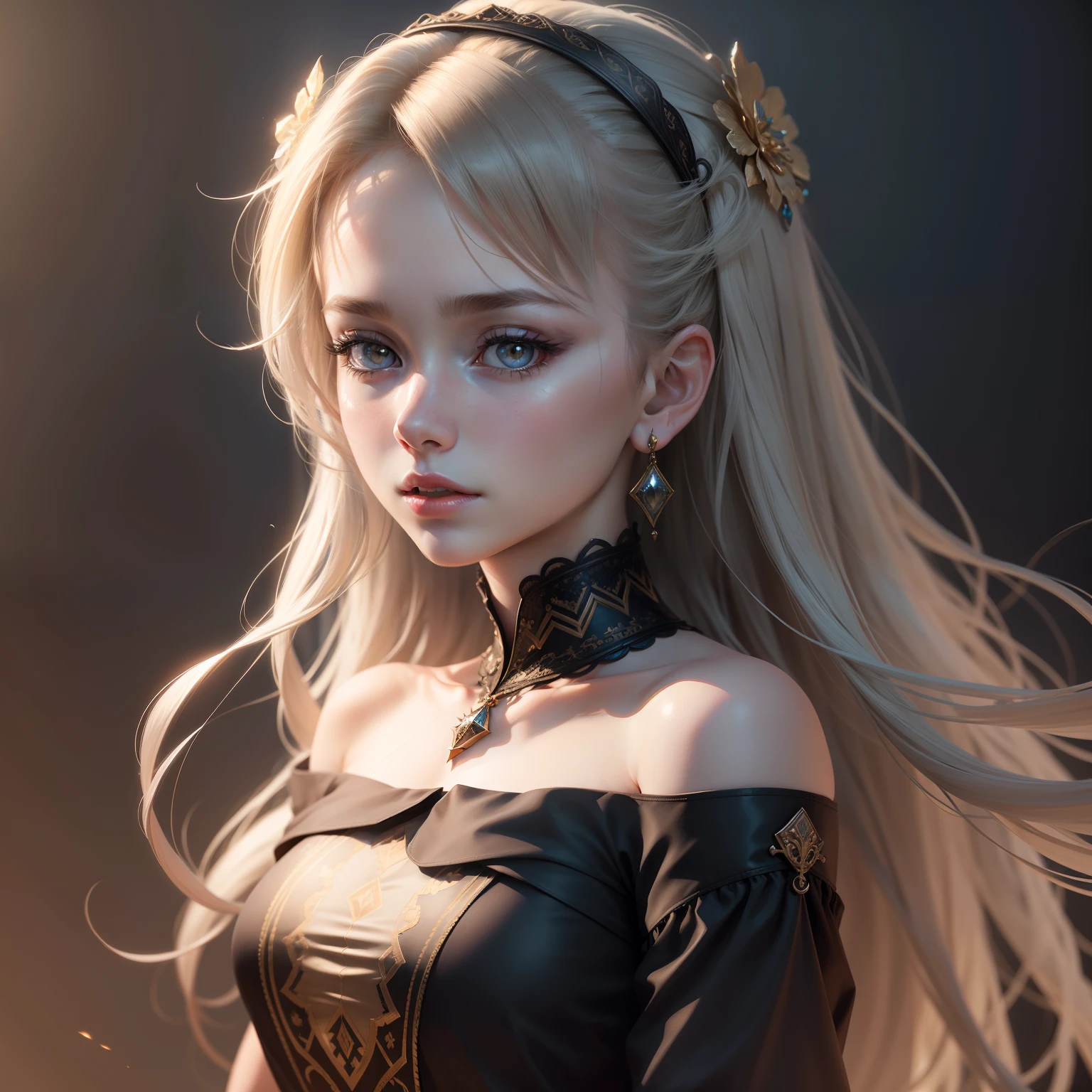 Dressed, (photographrealistic:1.4), (Hyper realistic:1.4), (Realistic:1.3), (Smoother lighting:1.05), (increase cinematic lighting quality:0.9), 32K, 1girl in,  girl, Realistic lighting, Backlighting, Light on Face, raytrace, (Brightening light:1.2), (Increase quality:1.4), (Top quality real texture skins:1.4), finely detailed eyes, finerly detailed face, Fine Quality Eyes, Bright eyes that are strong and striking, smooth pale skin, (tired and sleepy and satisfied:0.0), close up bust shot, tshirts, Modest but high-quality hair and ear and neck accessories, (Increase body line mood:1.1), (Increase the beauty of skin texture:1.1), Transcendent beauty face, Cute Baed hair, tall and slender body, flat and poor chest