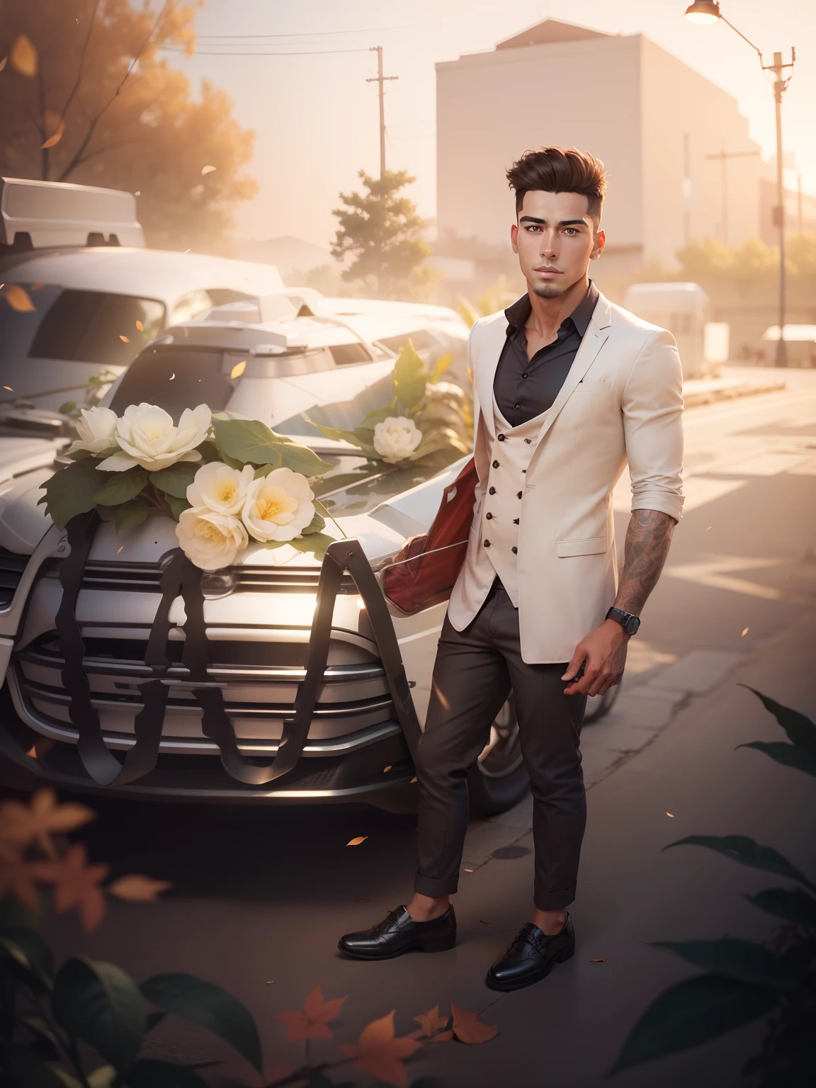 Change background handsome boy, realistic face, 8k, ultra realistic.